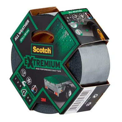 Scotch Extremium™ All Weather Gewebeband grau 48,0 mm x 27,4 m 1 Rolle