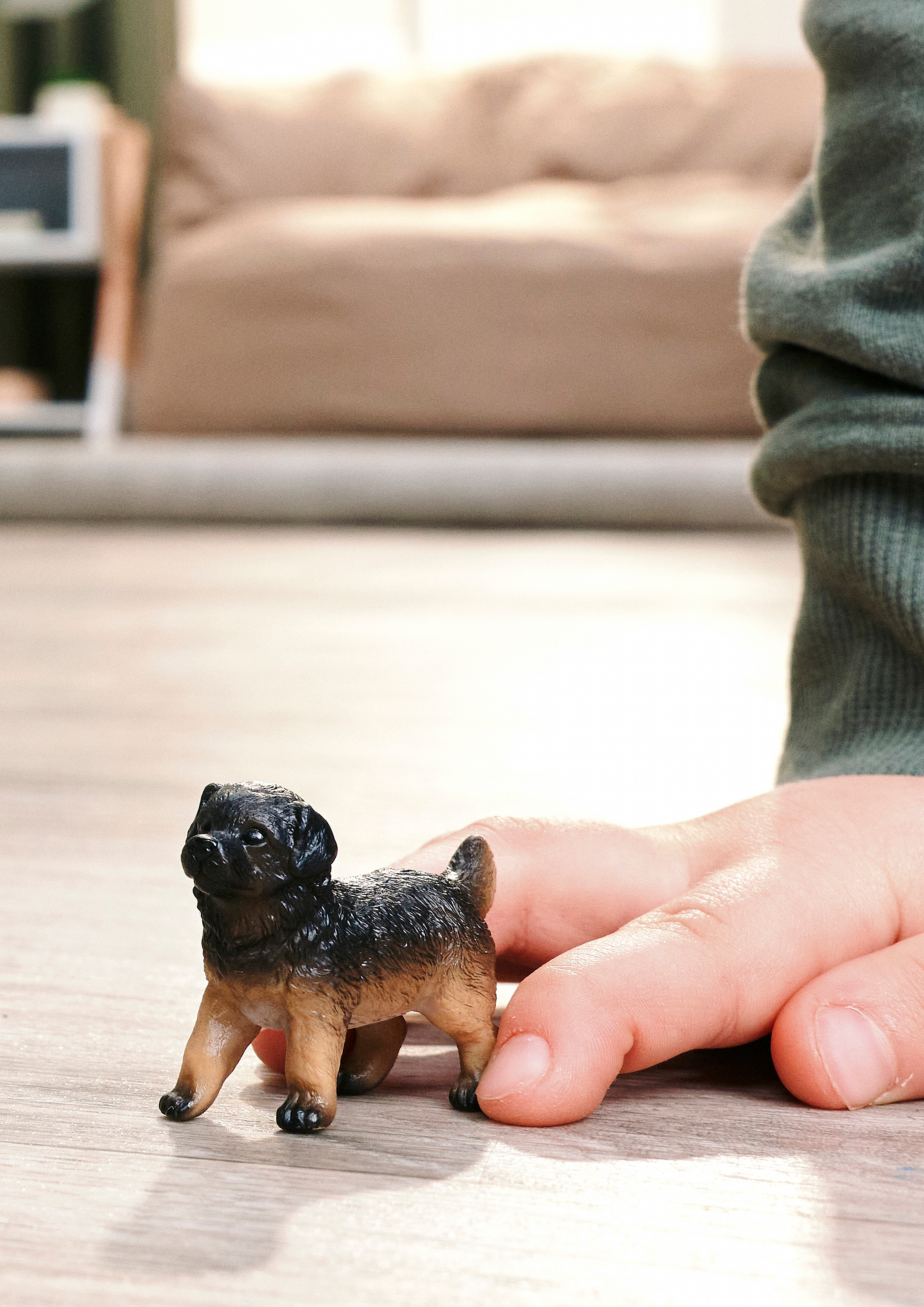 Farm World Deutscher Schäferhund Welpe, Spielfigur