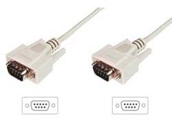 Serielles Datatransfer Anschlusskabel, D-Sub9 (Stecker) > D-Sub9 (Stecker)