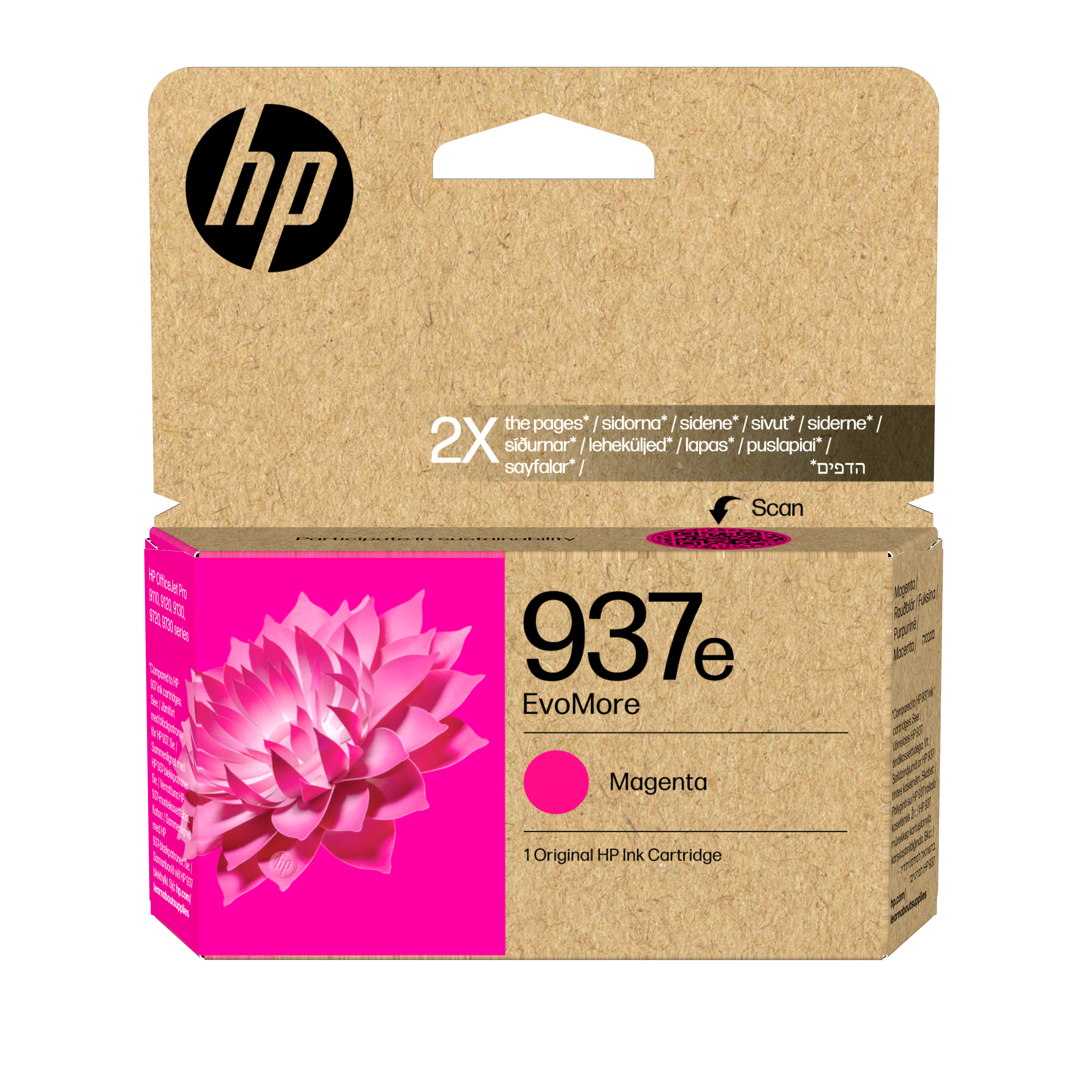 HP 937e(4S6W7NE) magenta Druckerpatrone
