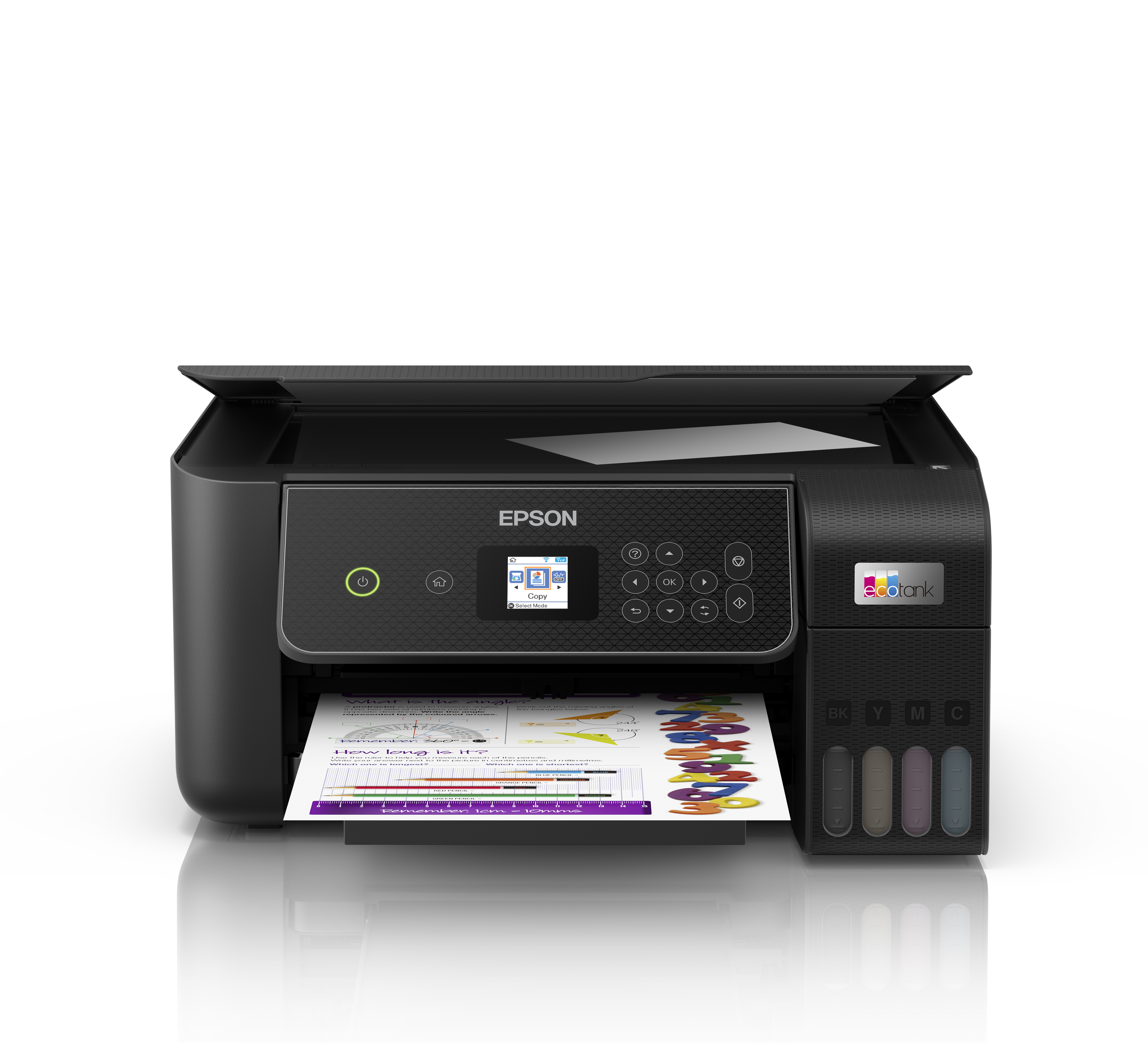 EPSON EcoTank ET-2870 3 in 1 Tintenstrahl-Multifunktionsdrucker schwarz