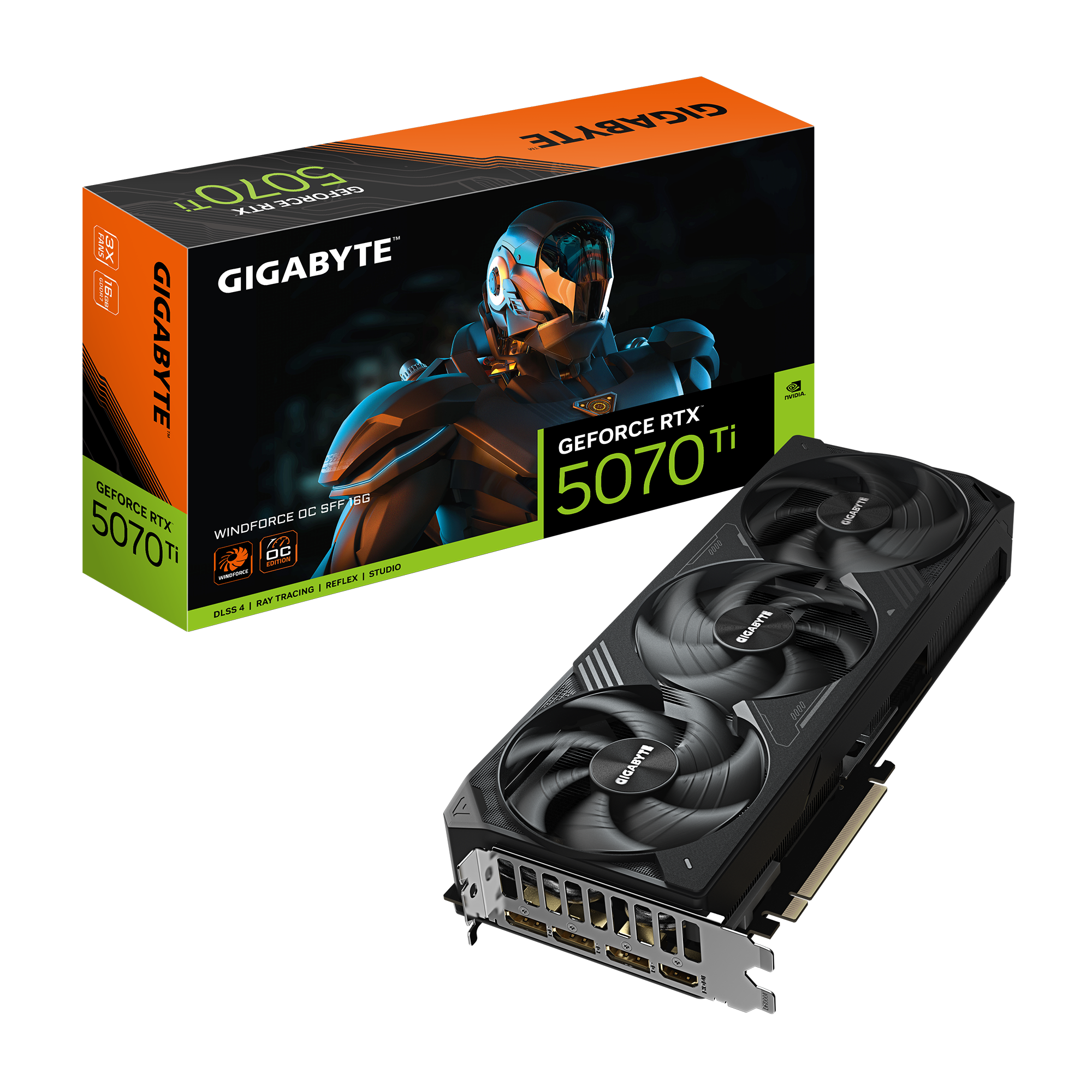 GeForce RTX 5070 Ti WINDFORCE OC SFF 16G, Grafikkarte