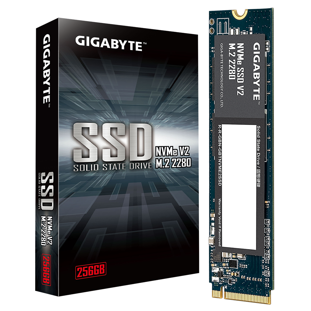SSD 256GB Gigabyte NVMe SSD V2 M.2 PCI-E