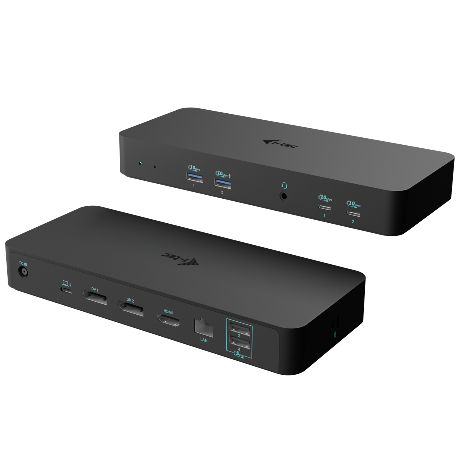 I-TEC USB-C Intelligent Triple Display Docking Station 1xHDMI 2xDP 1xGLAN 2xUSB-C Gen2 2xUSB-A Gen2 2xUSB-A Gen1 1xAudio/Mic PD 100W