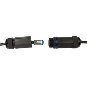 Logilink Outdoor PE Patchkabel CAT.6A S/FTP, schwarz, 1,0m
