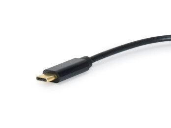 Equip Adapter USB-C->2x3-Pin 3.5mm St/Bu DAC 0.15m schwarz