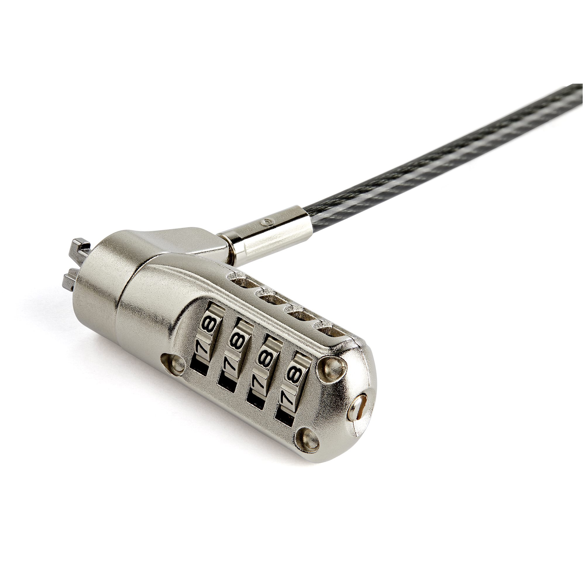 StarTech.com Laptopschloss 2 m Kabel Nano lock Schwarz
