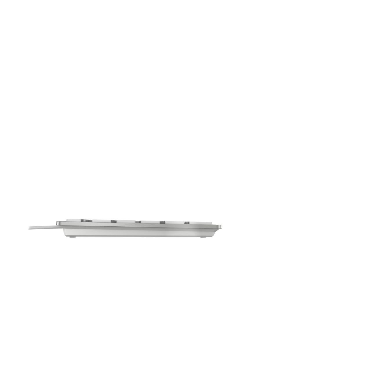 CHERRY KC 6000 SLIM for MAC Tastatur kabelgebunden silber