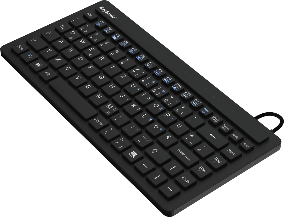 KeySonic Industrie-TAS, Silikon, IP68, BK, KSK-3230IN (US)