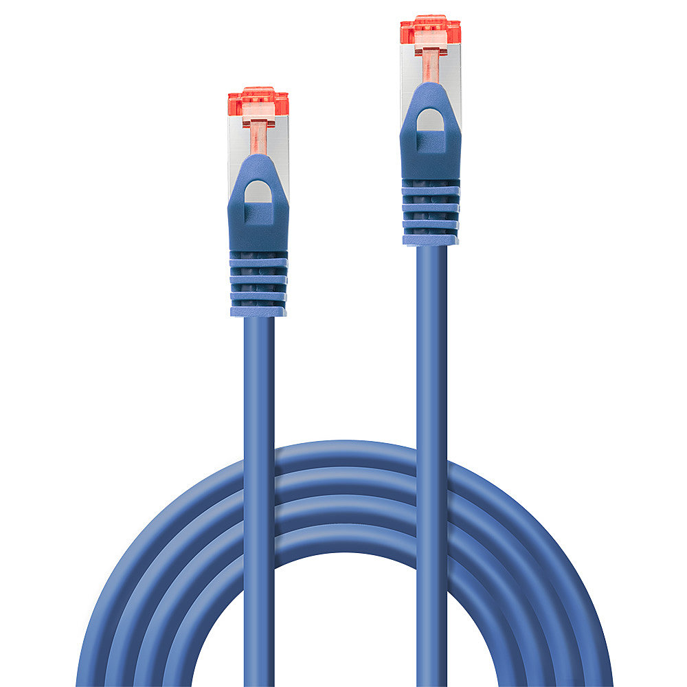 LINDY Patchkabel Cat6 S/FTP Basic blau 0.30m