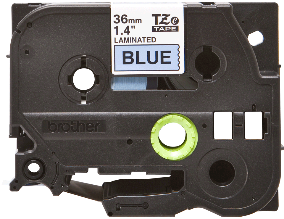 brother Schriftband TZe-561 TZE561, 36 mm, schwarz auf blau, 1 St.