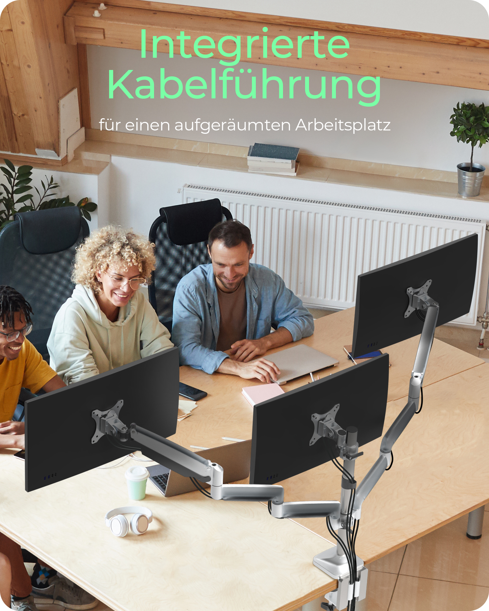 IB-MS505-TI, Monitorhalterung