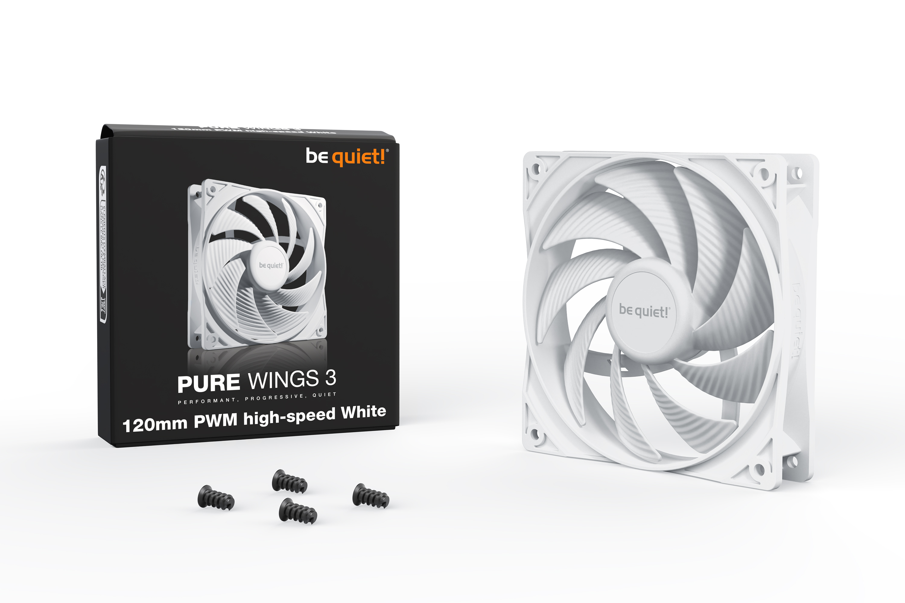 Pure Wings 3 120mm PWM high-speed, Gehäuselüfter
