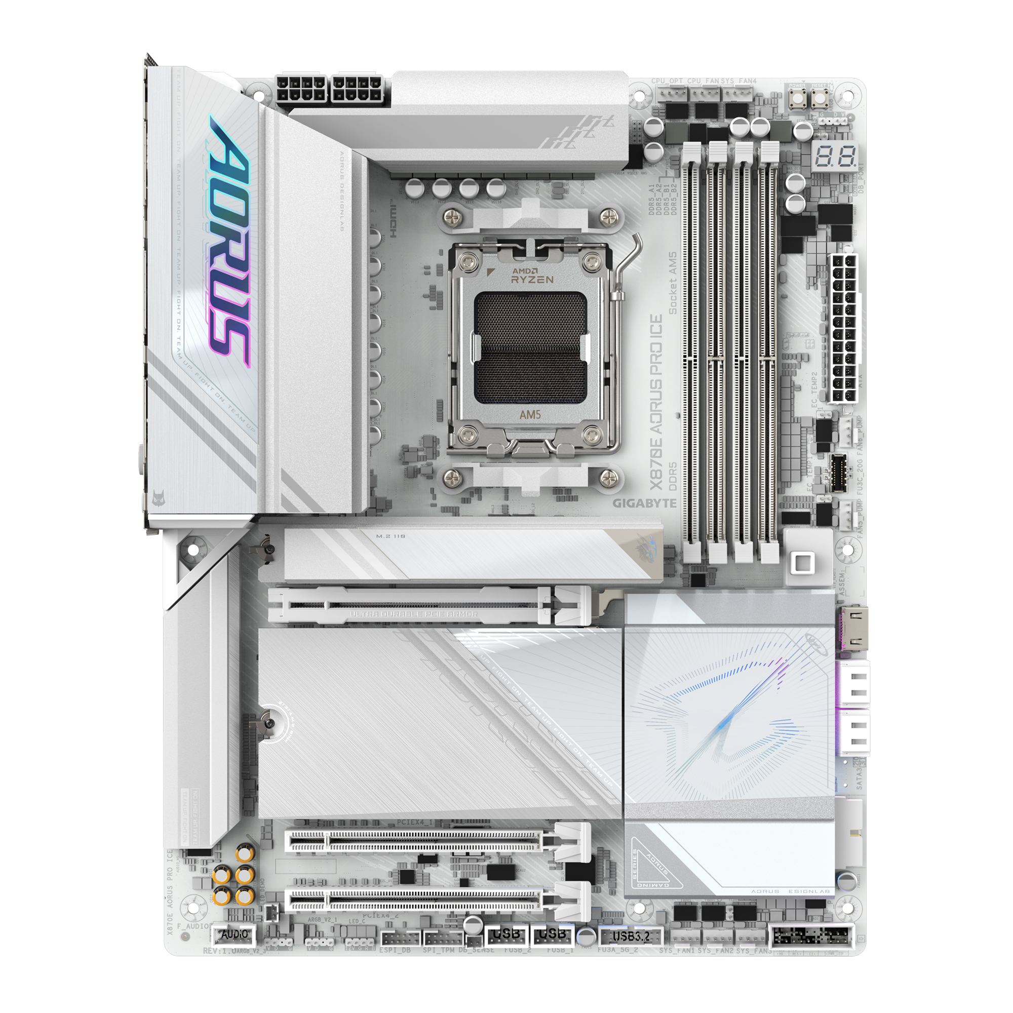 GIGABYTE X870E AORUS PRO ICE AM5 ATX MB