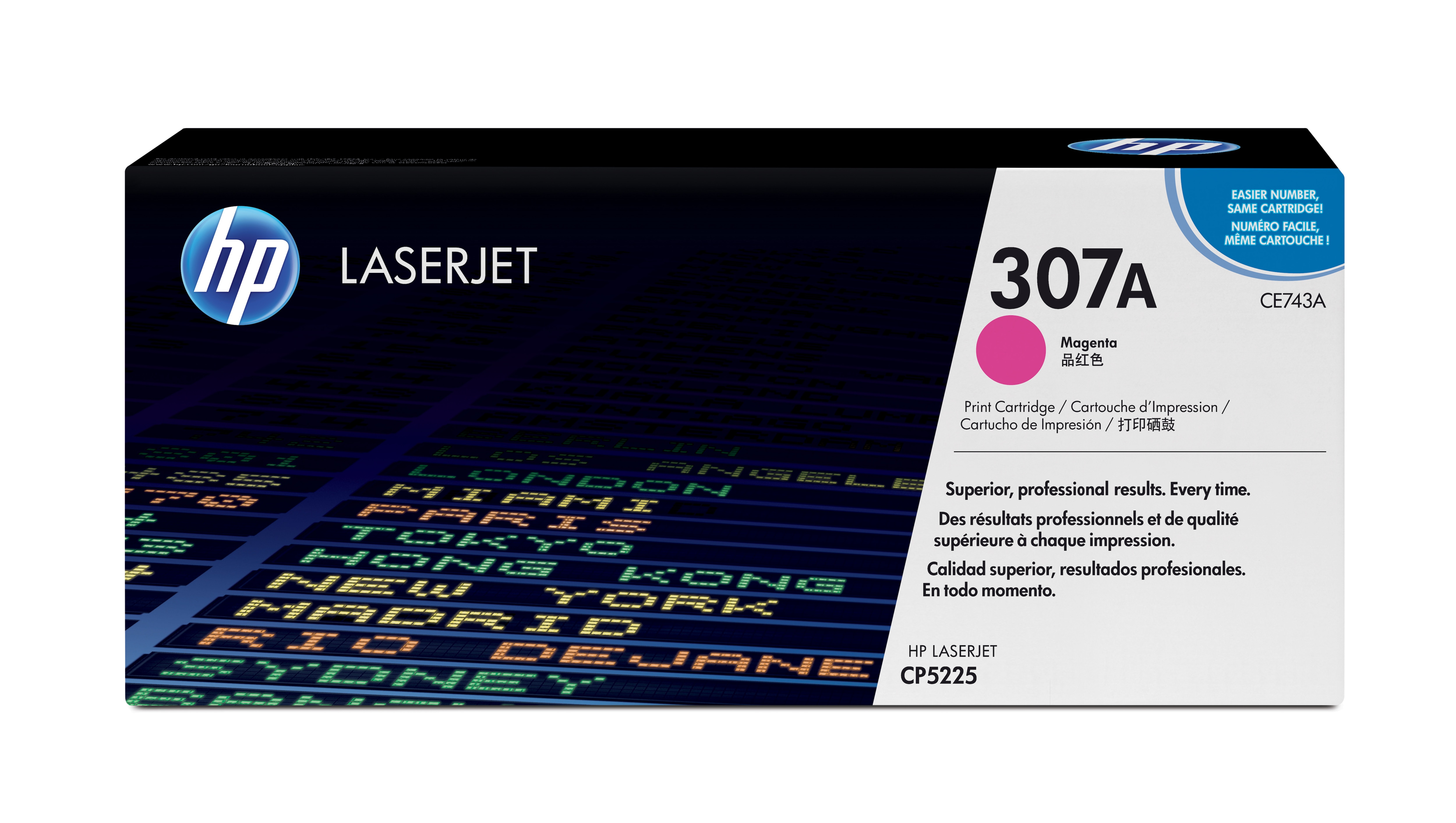 HP 307A Magenta LaserJet Tonerpatrone