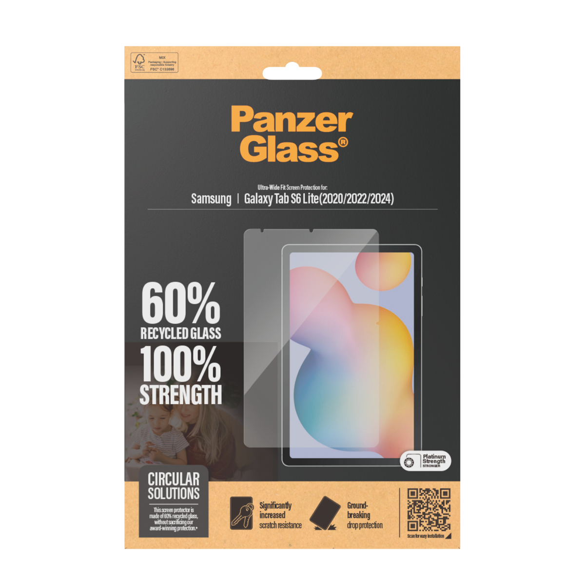 PANZERGLASSSAMSUNG GALAXY TAB S6 LITE UWF