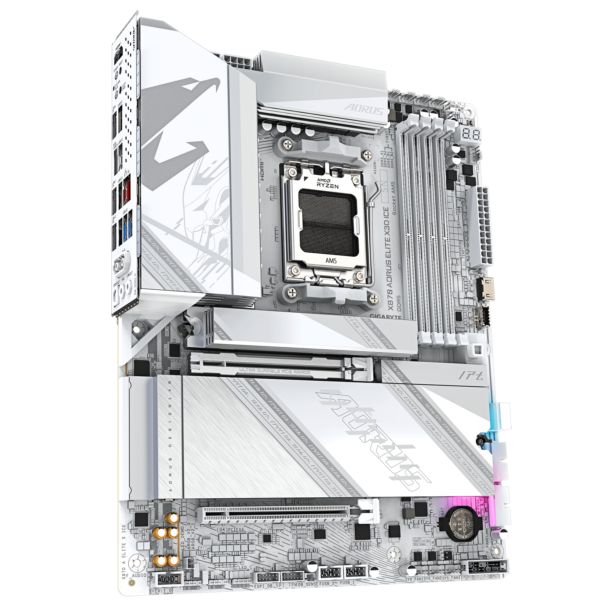 Gigabyte GA-X870 AORUS ELITE X3D ICE (AM5) (D)