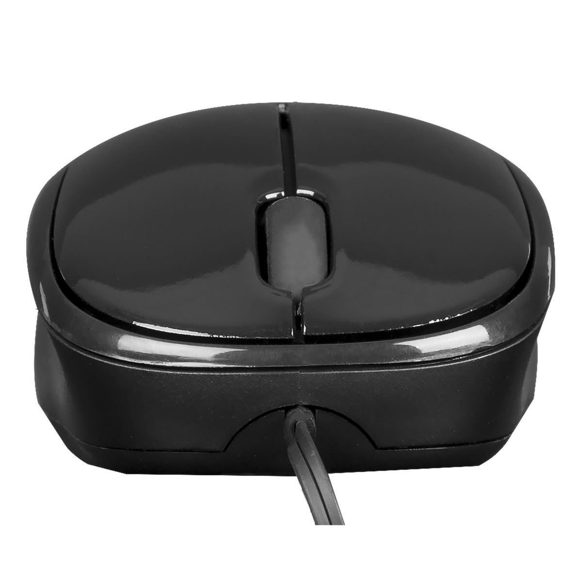 TARGUS MOUSE RETRACTABLEWIRED BLUETRACE TRAVEL MOUSE BLACK