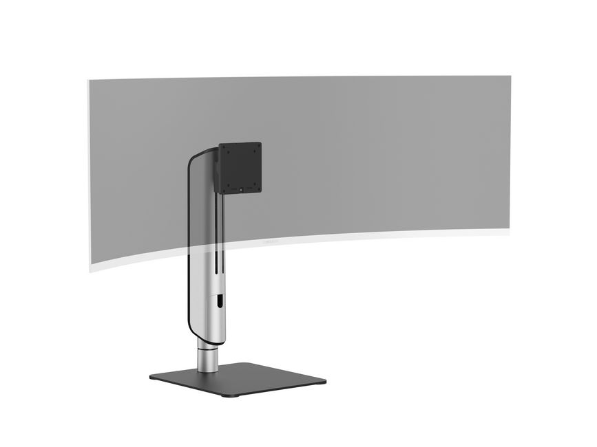 Equip Tischfuß 17-49/1TFT 360° Robust/Freist. 18Kg silber