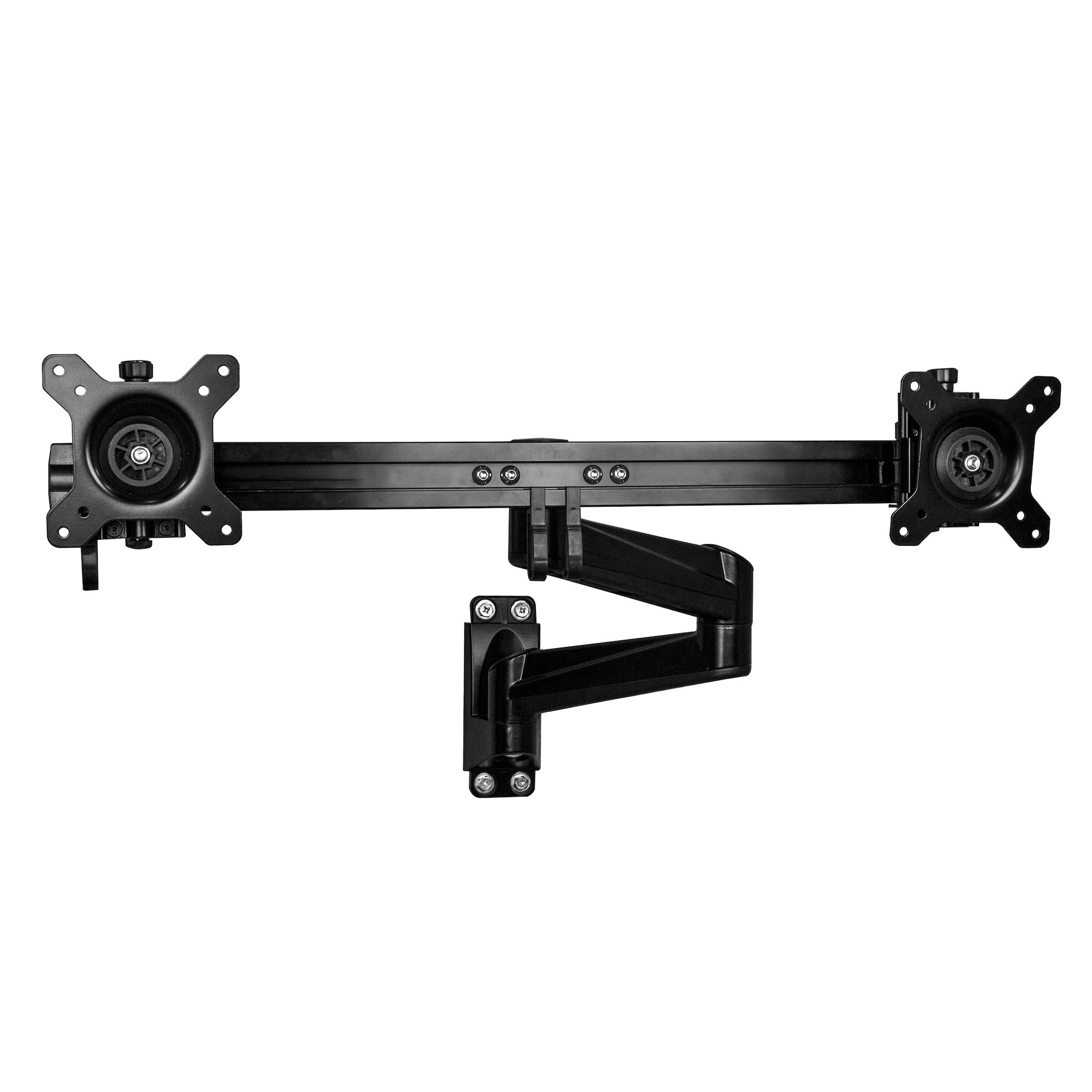 STARTECH.COM Wandmontage Dual Monitorarm - Drehbar - Zweifach Monitorhalter - Für zwei 38cm 15Zoll bis 60cm 24Zoll Monitore VESA