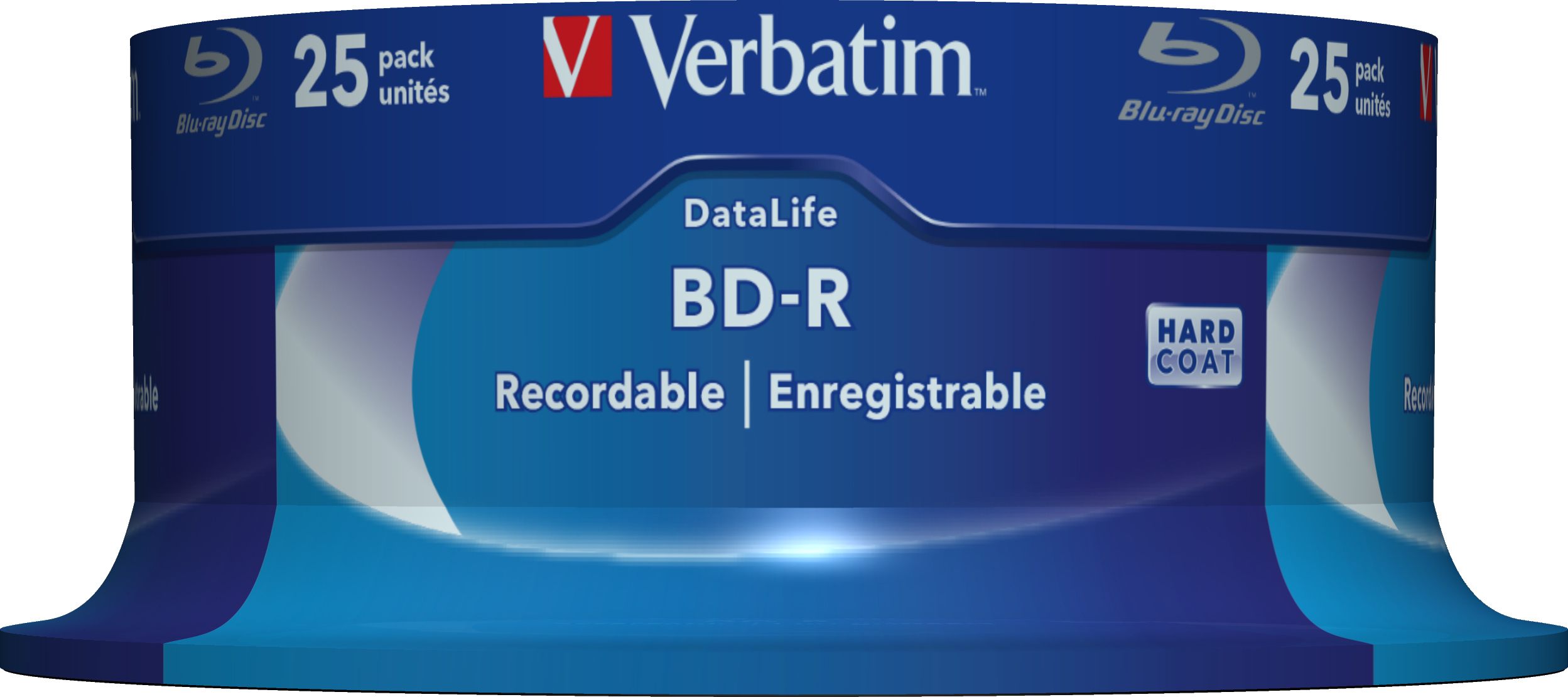 BD-R Verbatim Datalife SL 6x 25GB 25pack Spindel No ID