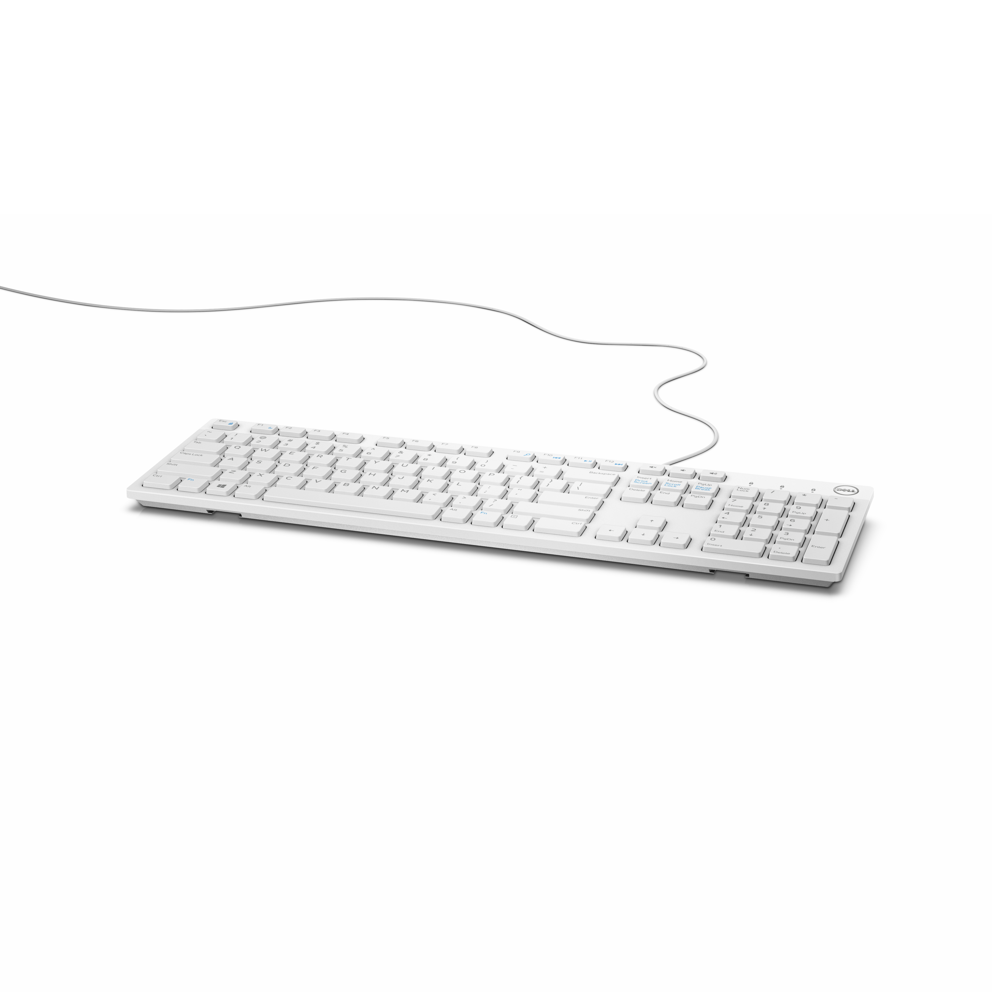 DELL WIRED KEYBOARD - KB216 GERMAN (QWERTZ) - WHITE