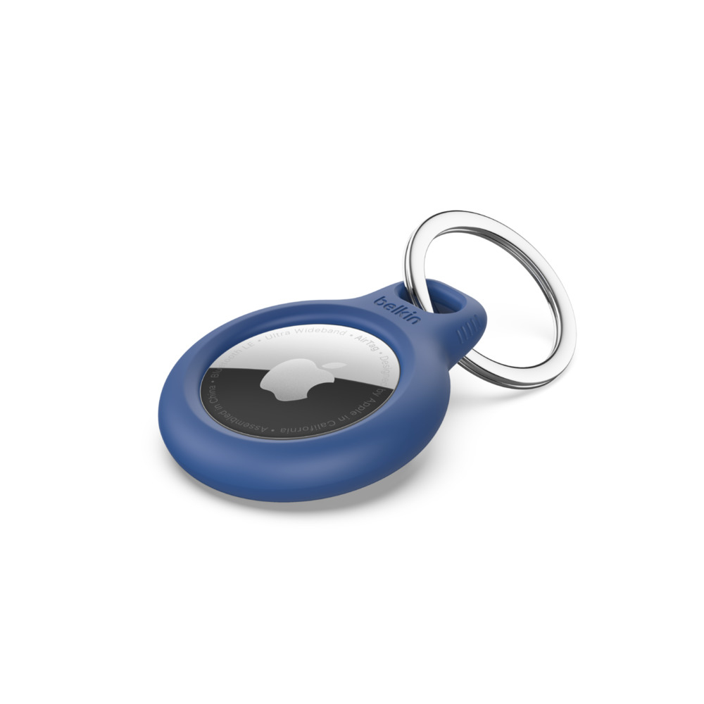 KEYRING FOR APPLE AIRTAG BLUE