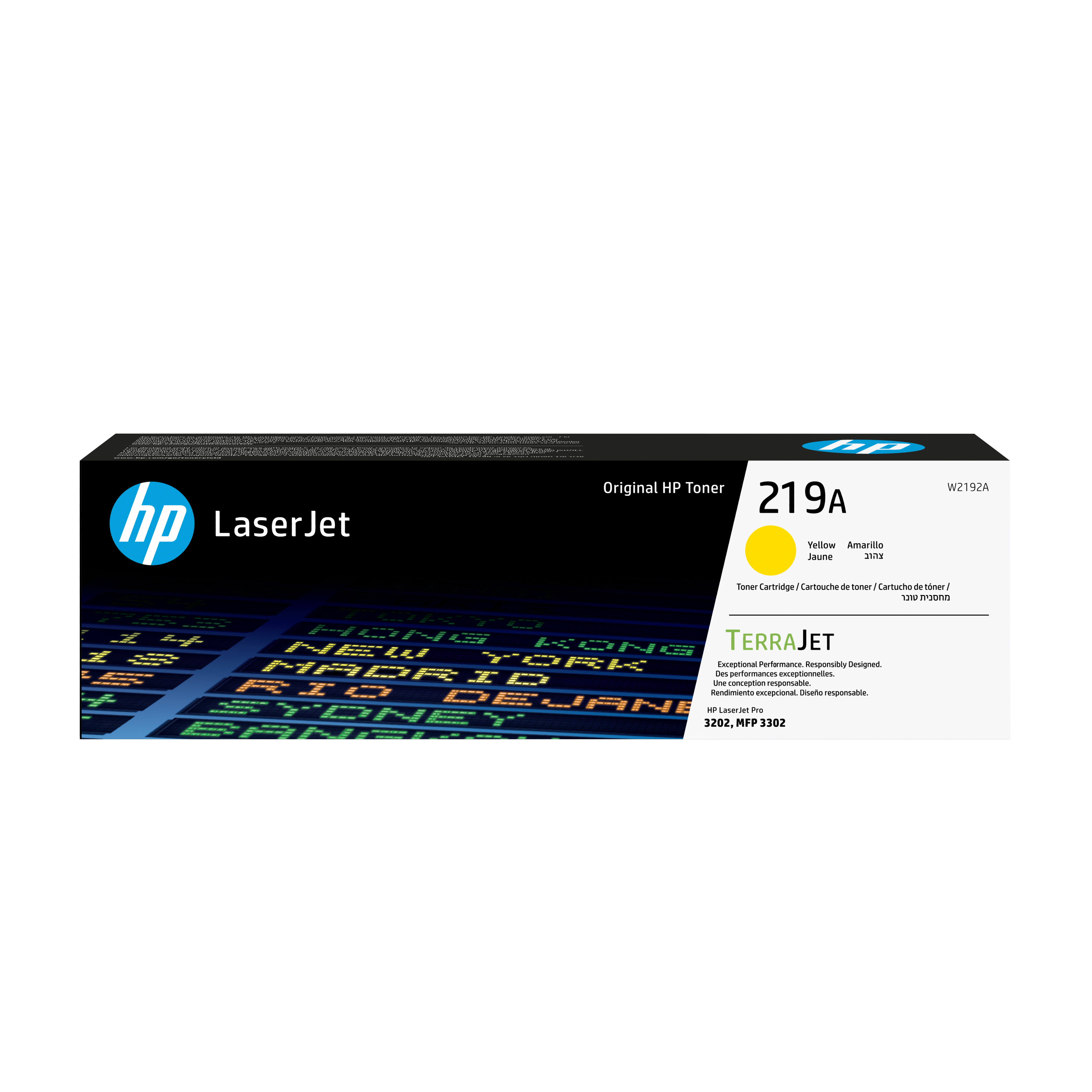 HP 219A Gelb LaserJet Tonerpatrone