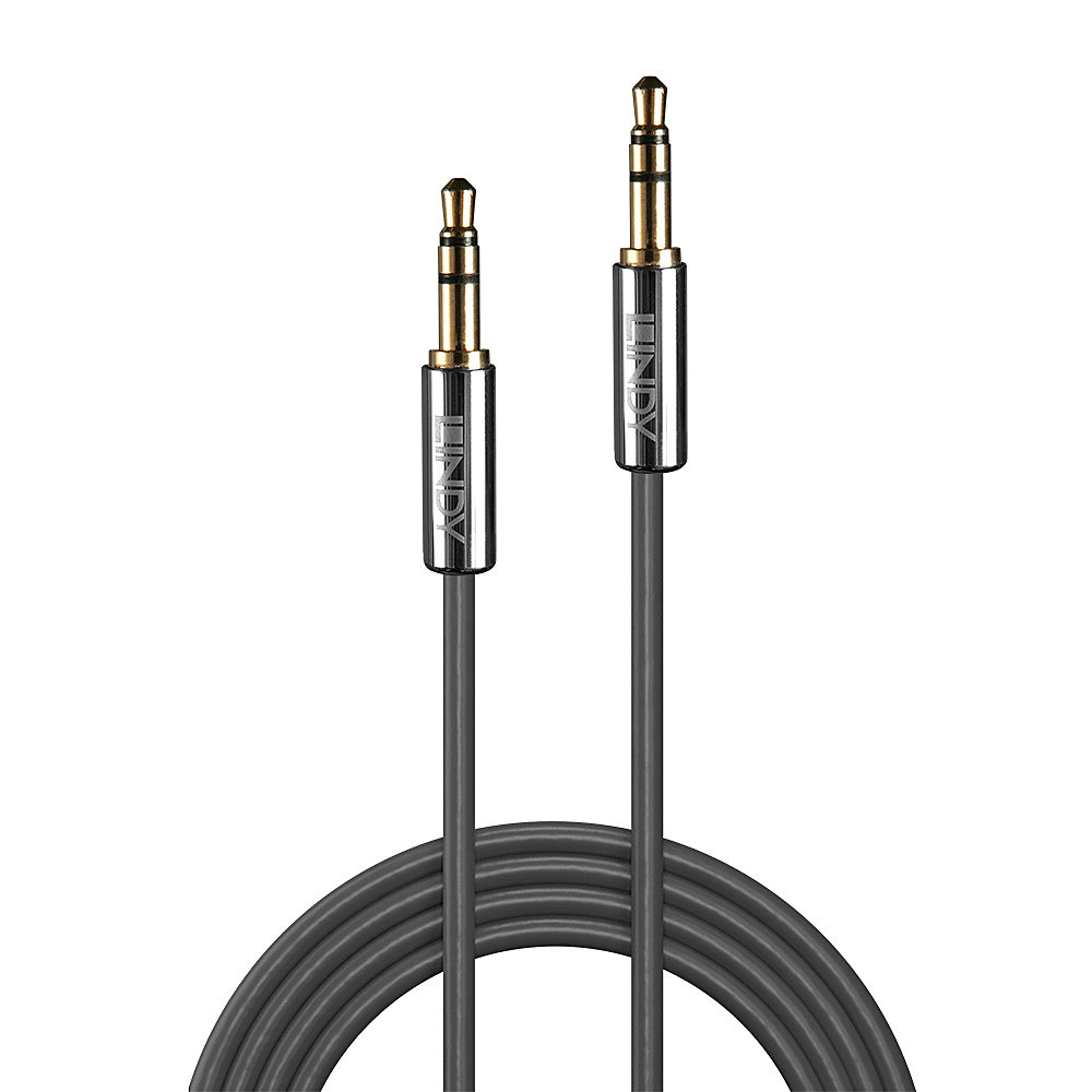LINDY Audiokabel 3.5mm Cromo line 1m