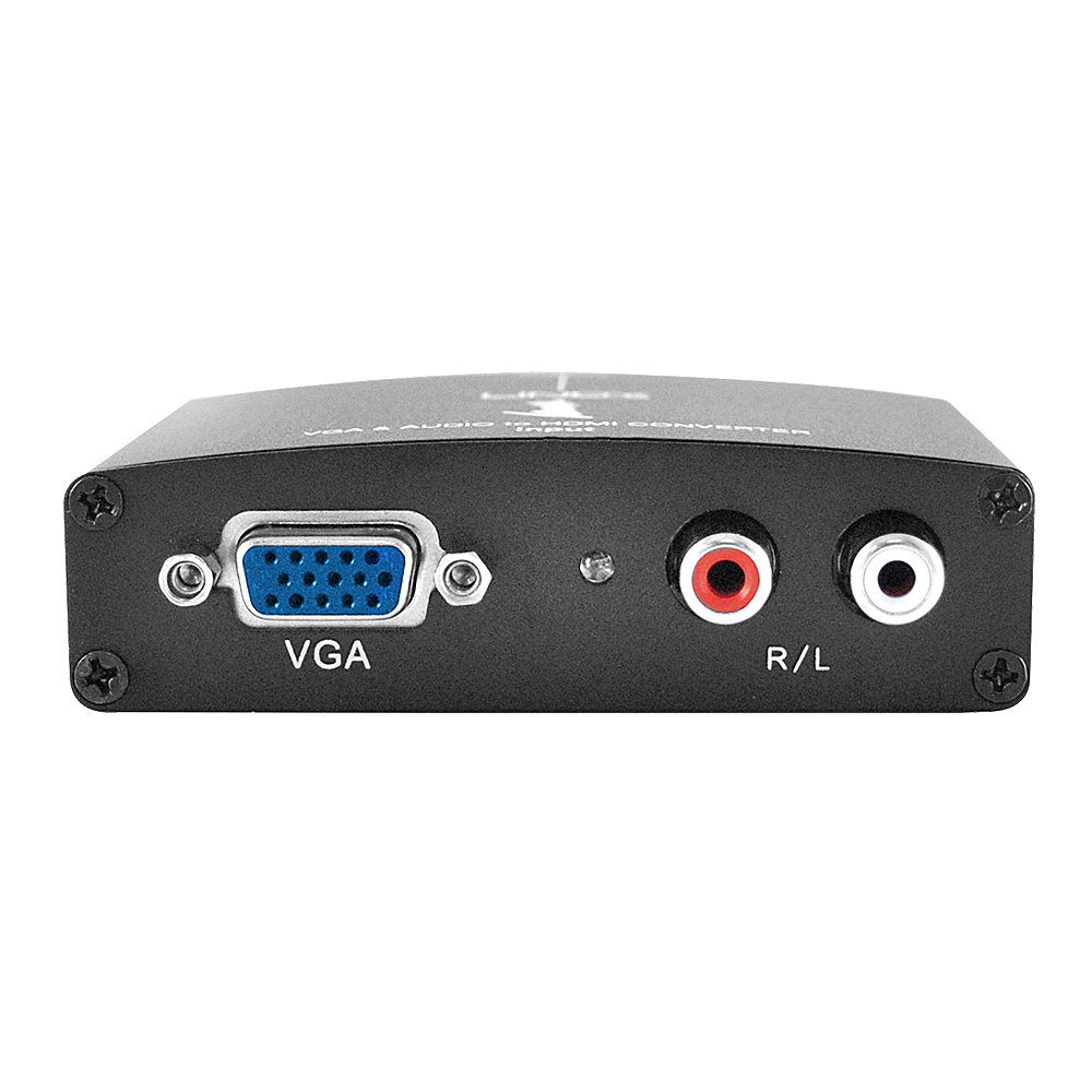LINDY VGA + Audio an HDMI Konverter Maximale Aufloesung 1080p keine Skalierung