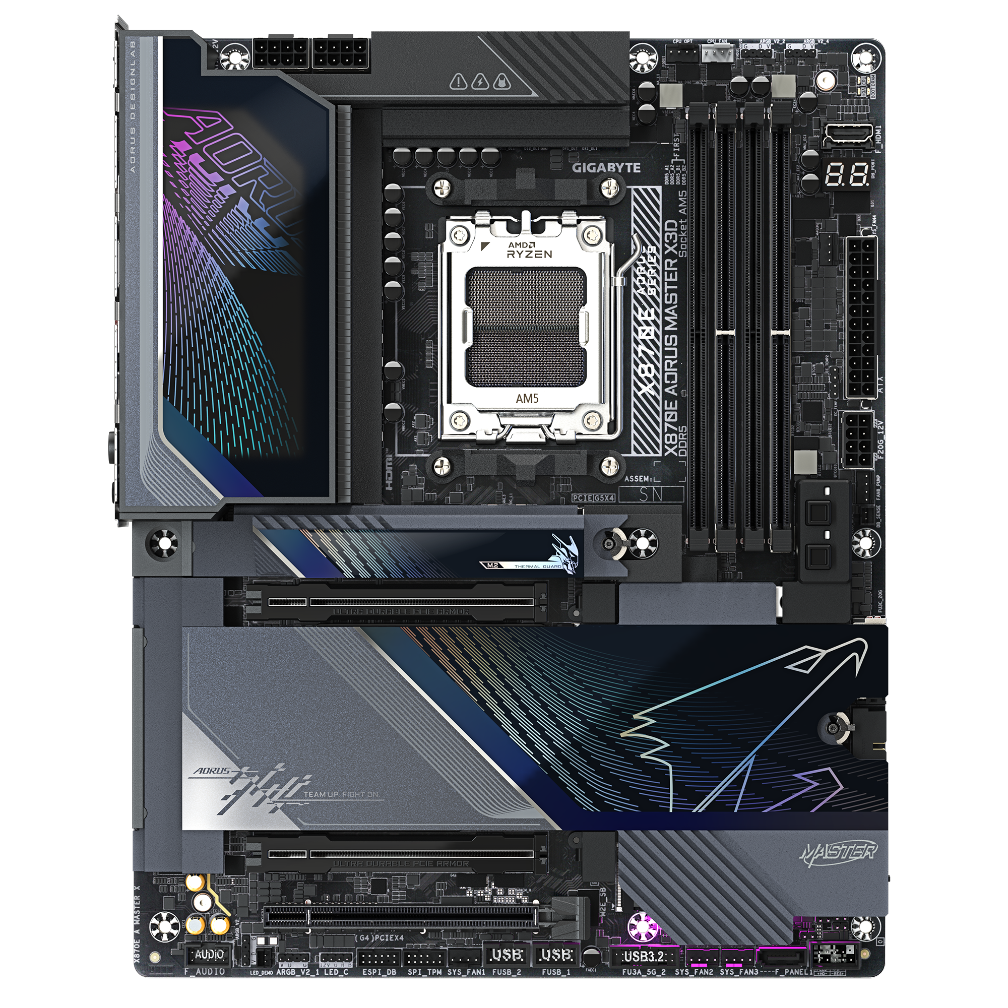 Gigabyte X870E AORUS MASTER X3D (X870,AM5,ATX,DDR5)