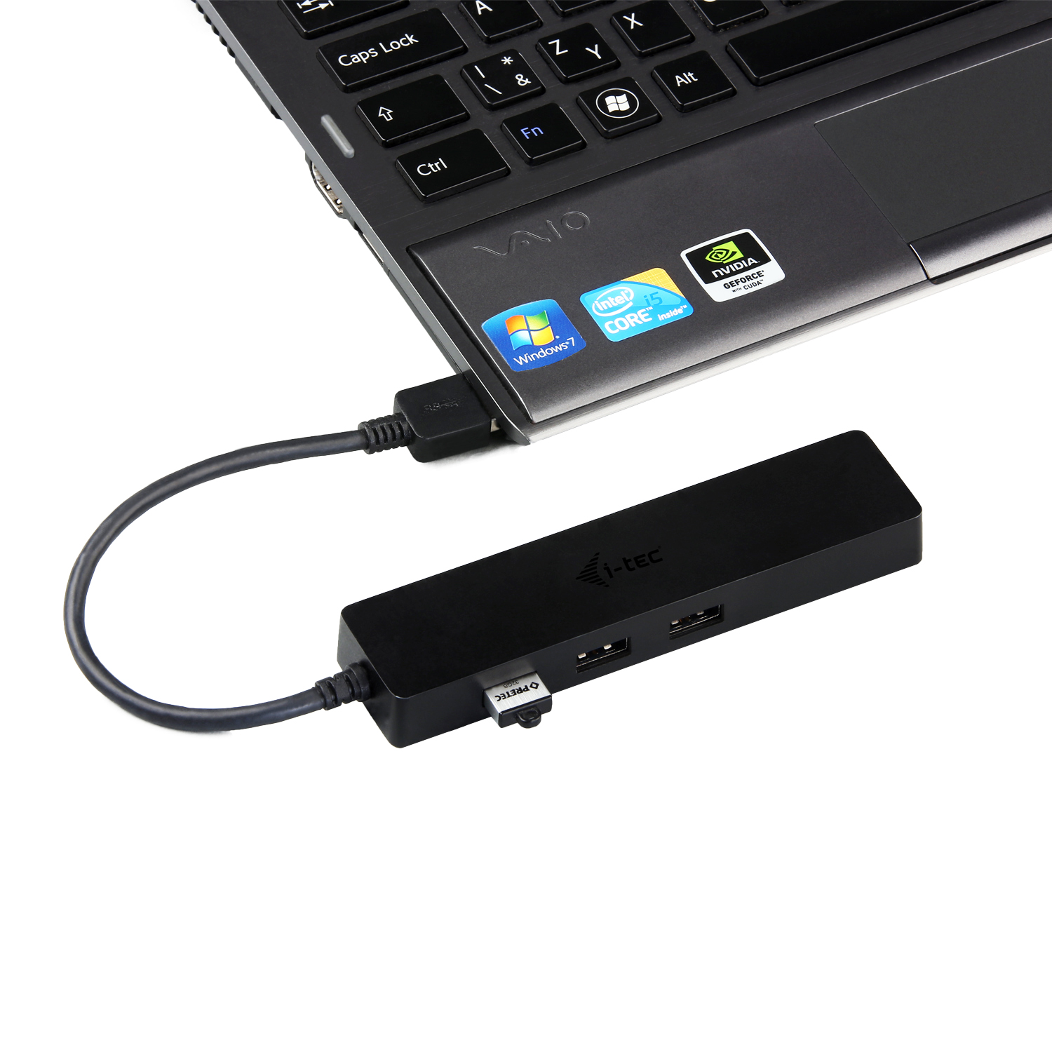 I-TEC USB 3.0 SLIM HUB + GLAN 3X USB 3.0 10/100/1000MBPS