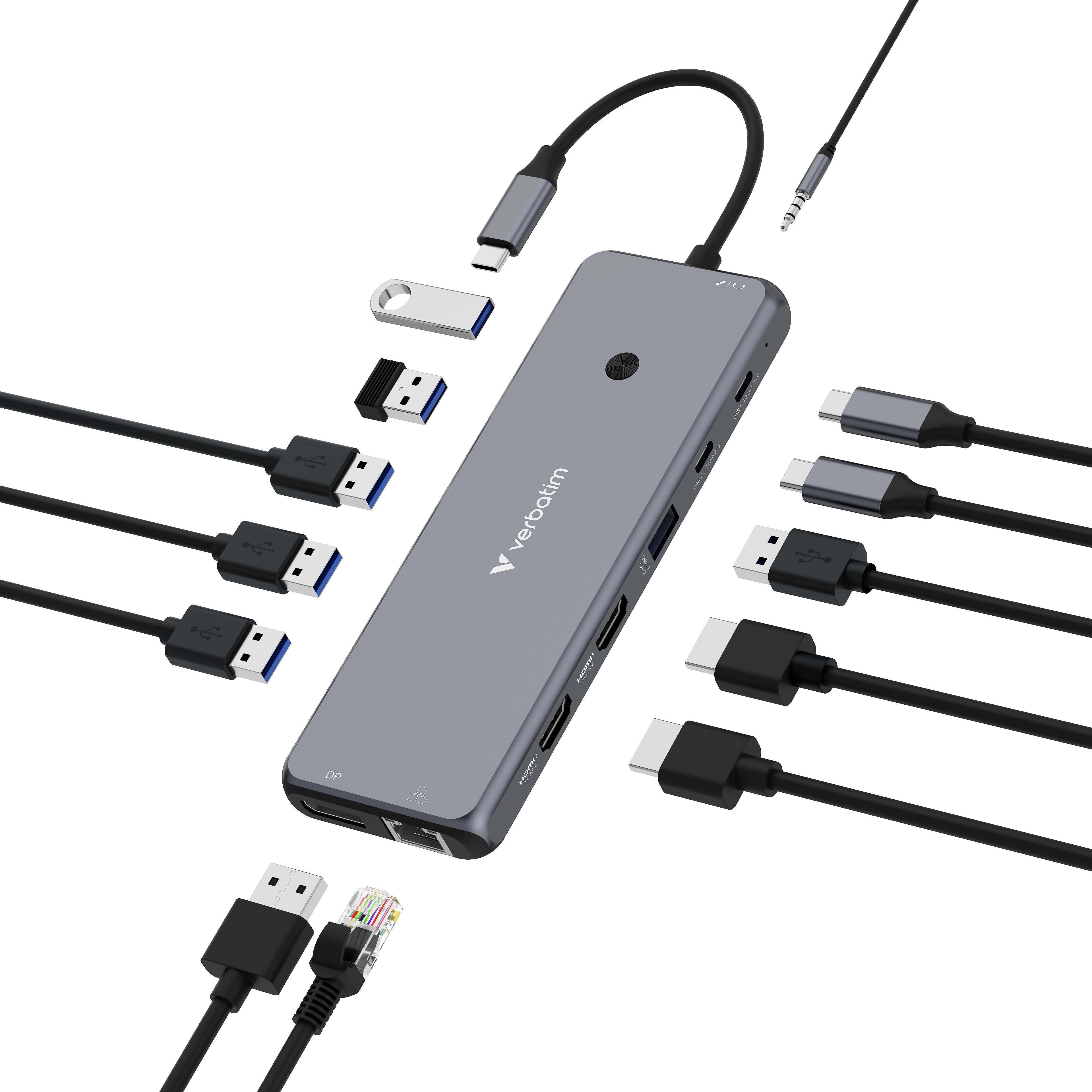Verbatim USB-C Pro Multiport Hub 13 Port CMH-13 32153