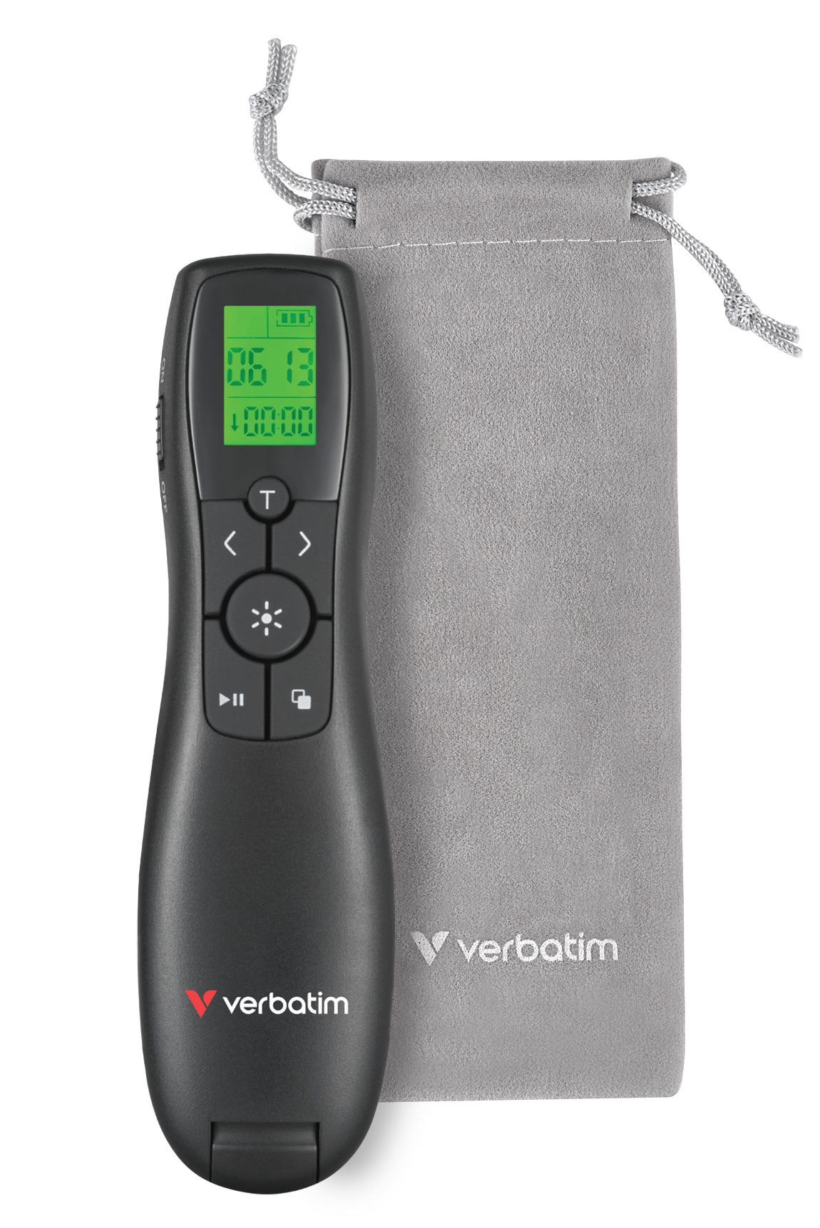 Verbatim Keynote Wireless Presenter with LCD-Display