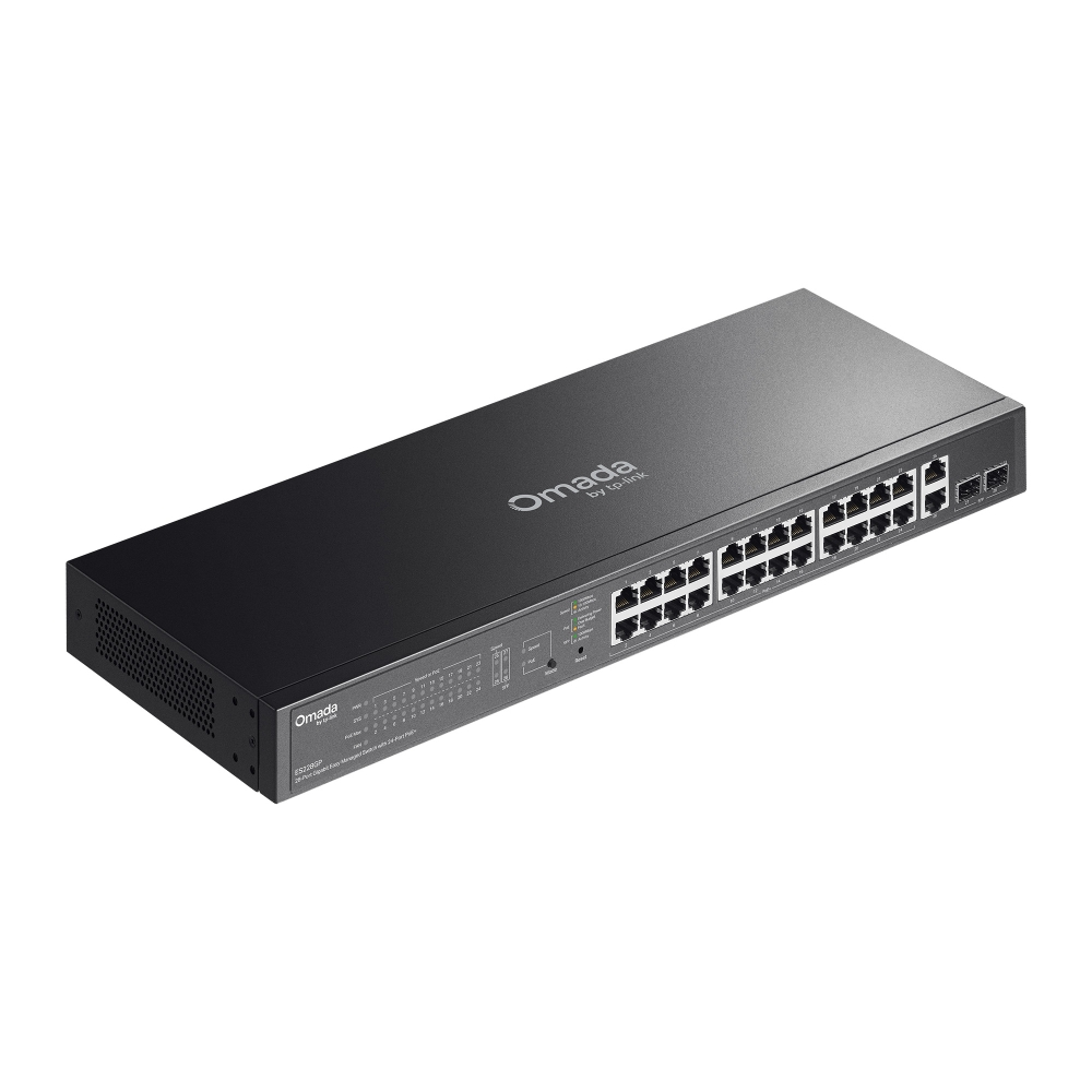 28-PORT 1G EASY MANAGED SWITCH 24X POE+ 2X SFP 250W POE POWER