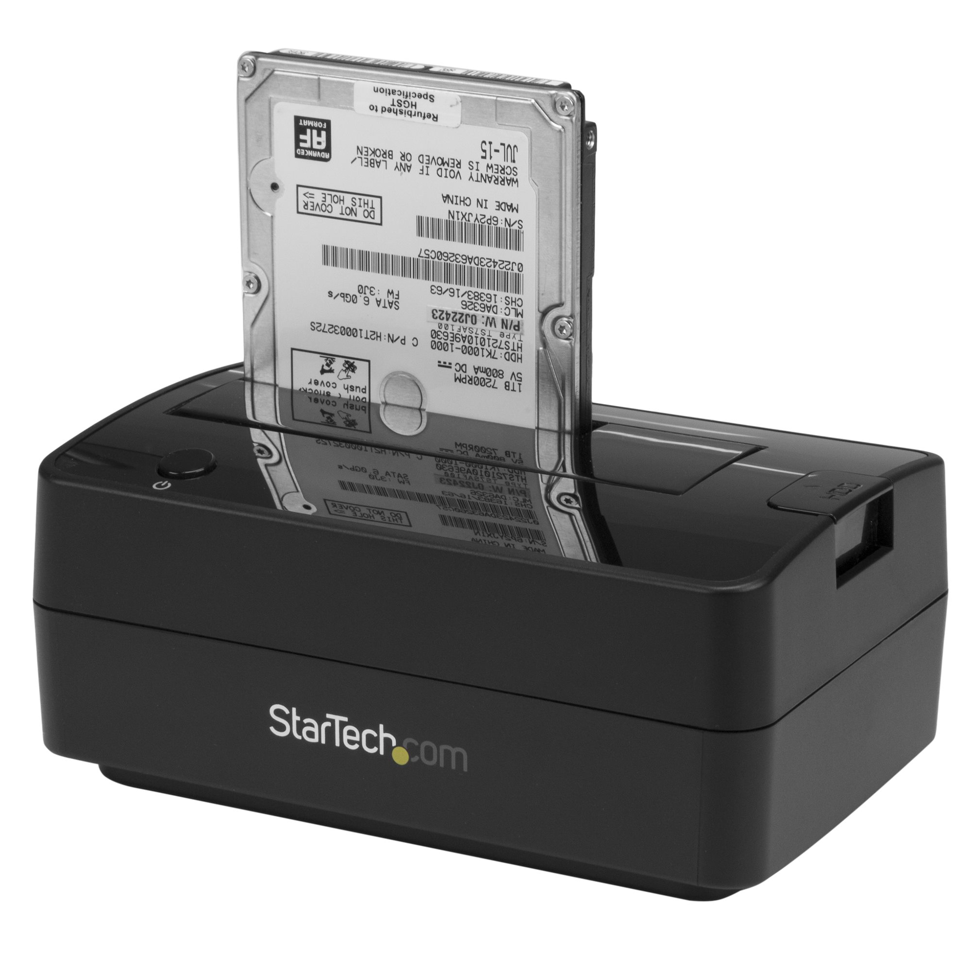 StarTech.com SDOCKU313E Dockingstation 1-Bay USB 3.1 eSATA Schwarz
