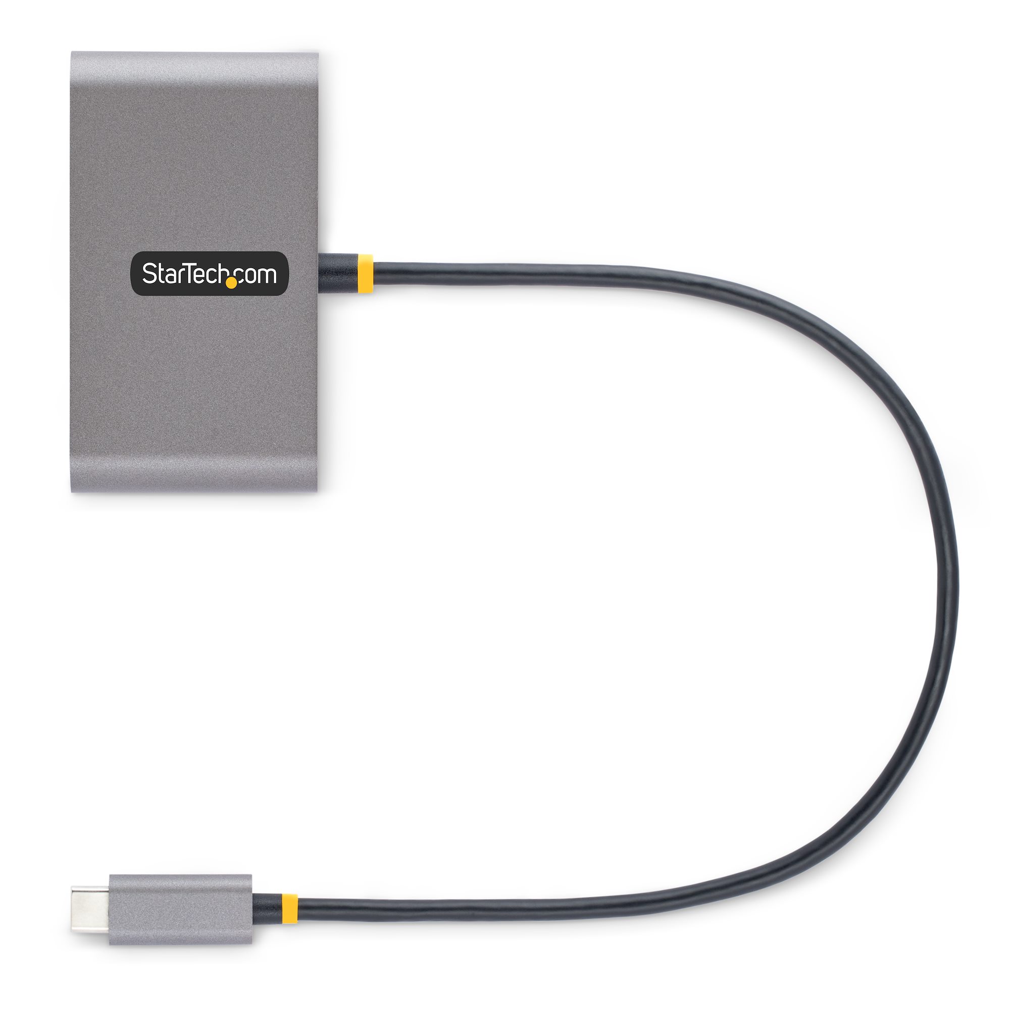 STARTECH.COM 4-Port USB-C Hub with 100W Power Delivery Pass-Through 2x USB-A + 2x USB-C 5Gbps 1ft/30cm Long Cable Portable USB 3.0