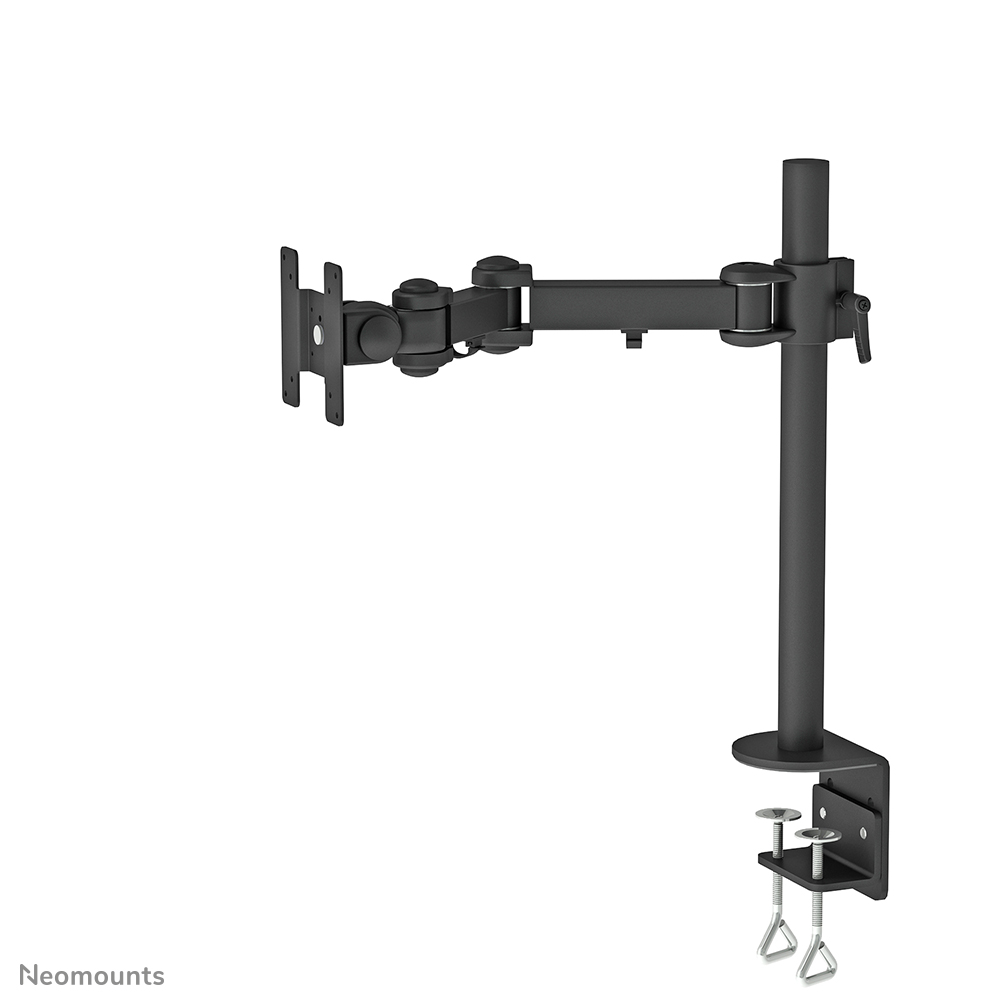 NEOMOUNTS DeskMount Monitor Tischhalterung 25,4-76,2cm 10-30Zoll max 10kg Klemme Volle Bewegung Pivot Schwenken schwarz
