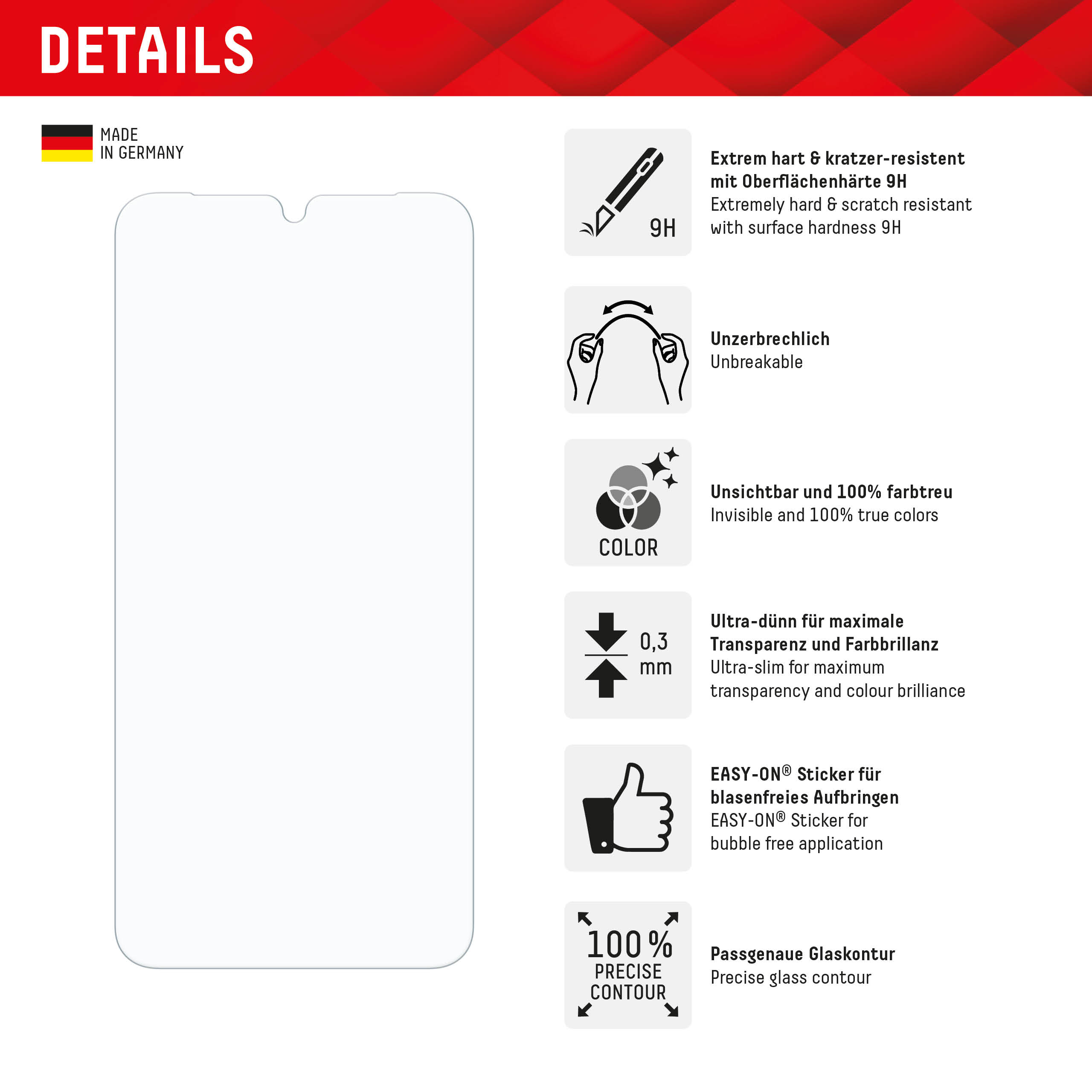 A16(5G)/A17(4G/5G)/A26 DISPLEX SMART GLASS SAMSUNG GAL