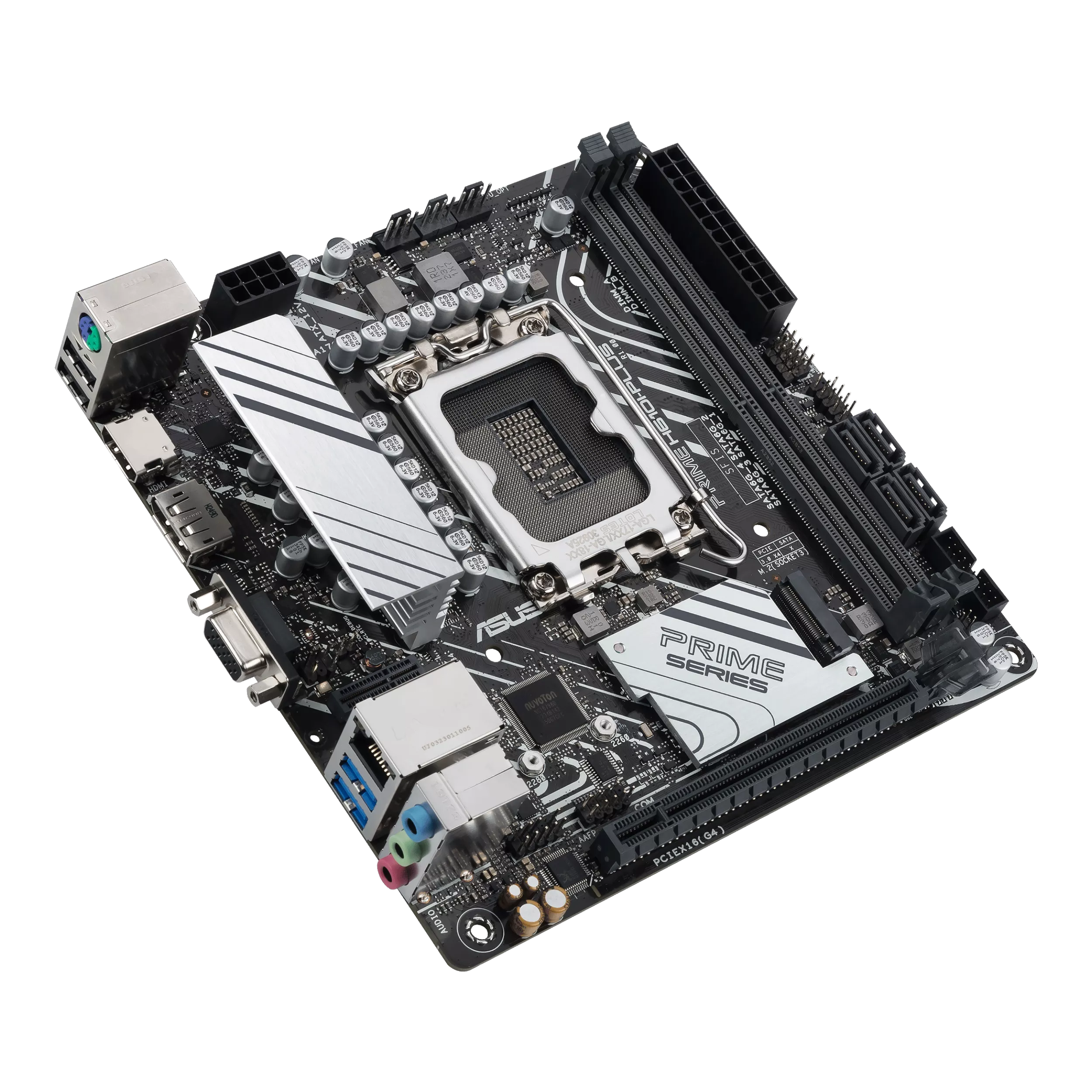 ASUS PRIME H610I-PLUS-CSM Intel LGA 1700 2DDR5 miniATX 4xSATA MB 1xHDMI 1xDP 1xD-Sub