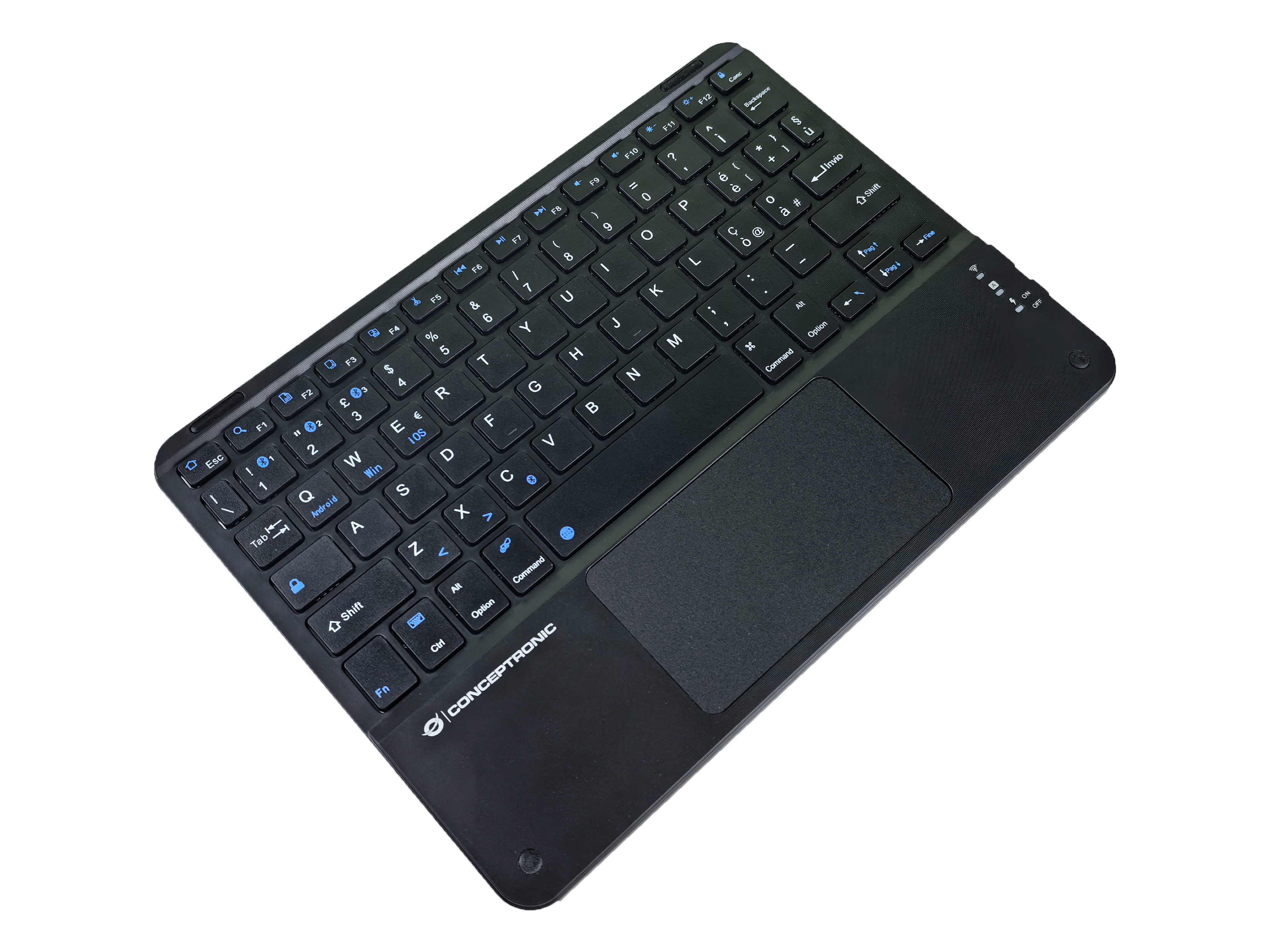 CONCEPTRONIC 10 Wireless Tastatur BT5.4 Layout IT schwarz