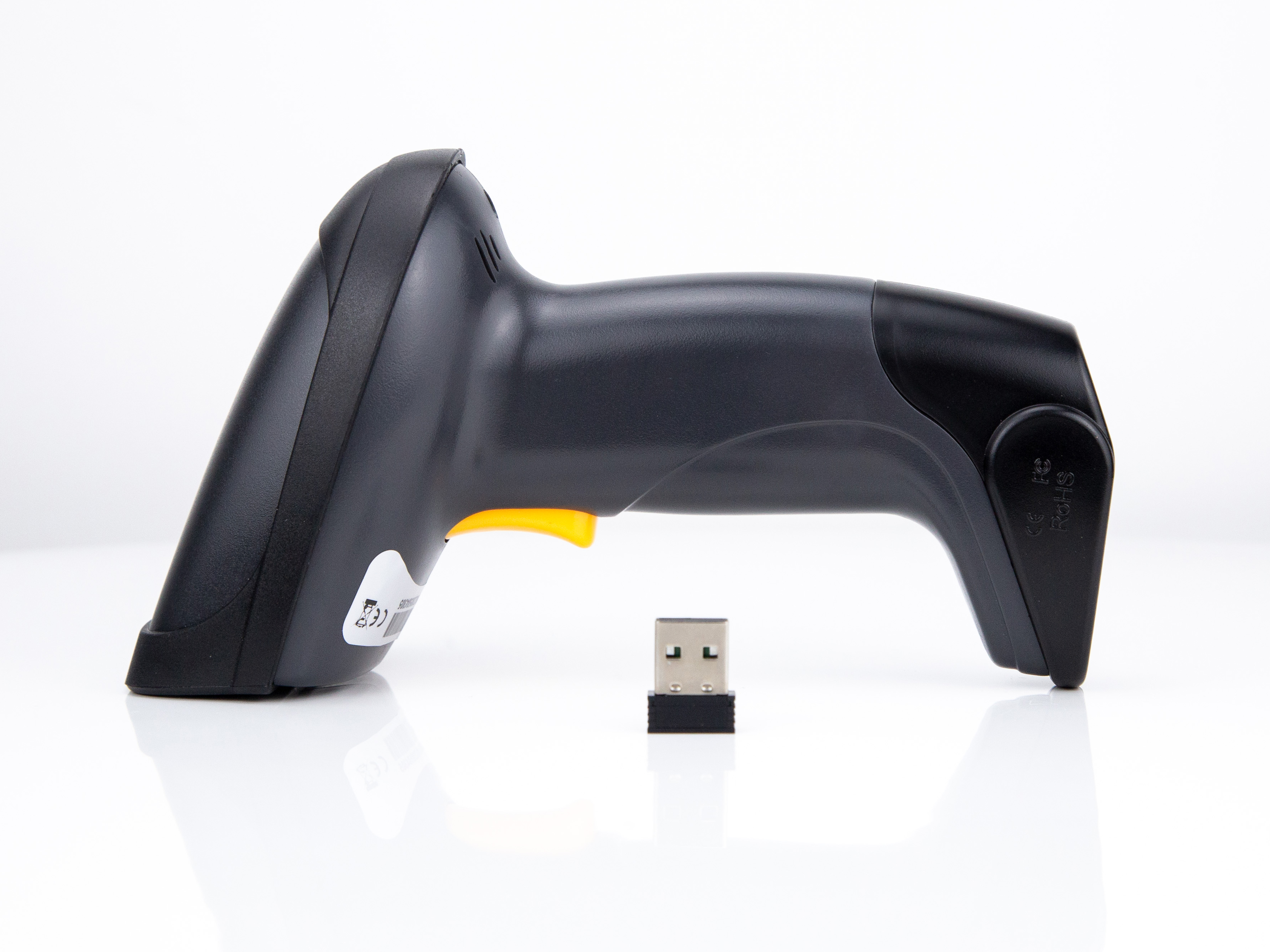Equip 1D-Barcodescanner Laser Wireless/2.4GHz+Halter schwarz