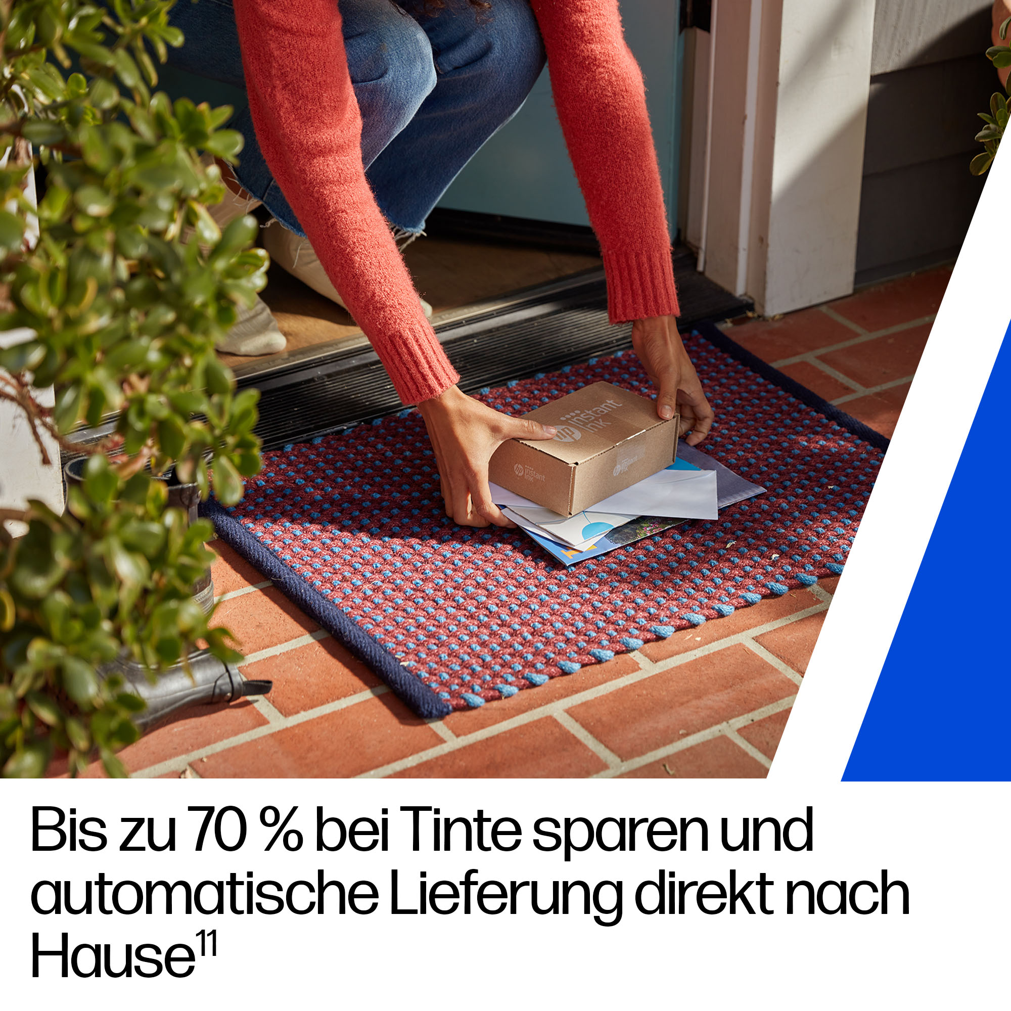 HP DeskJet 2920 All-in-One 3 in 1 Tintenstrahl-Multifunktionsdrucker schwarz, HP Instant Ink-fähig