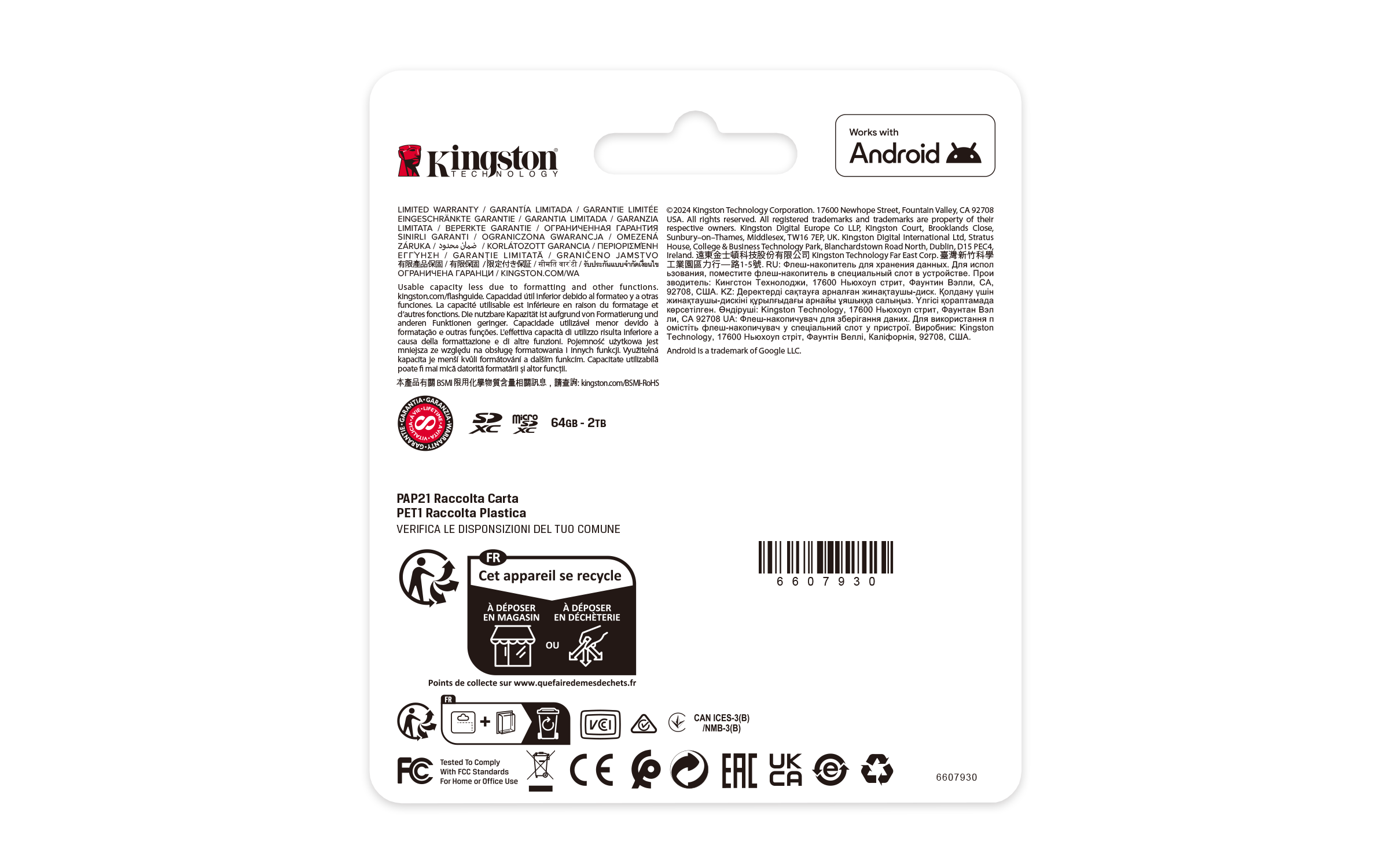 Canvas Select Plus 256 GB SDXC, Speicherkarte