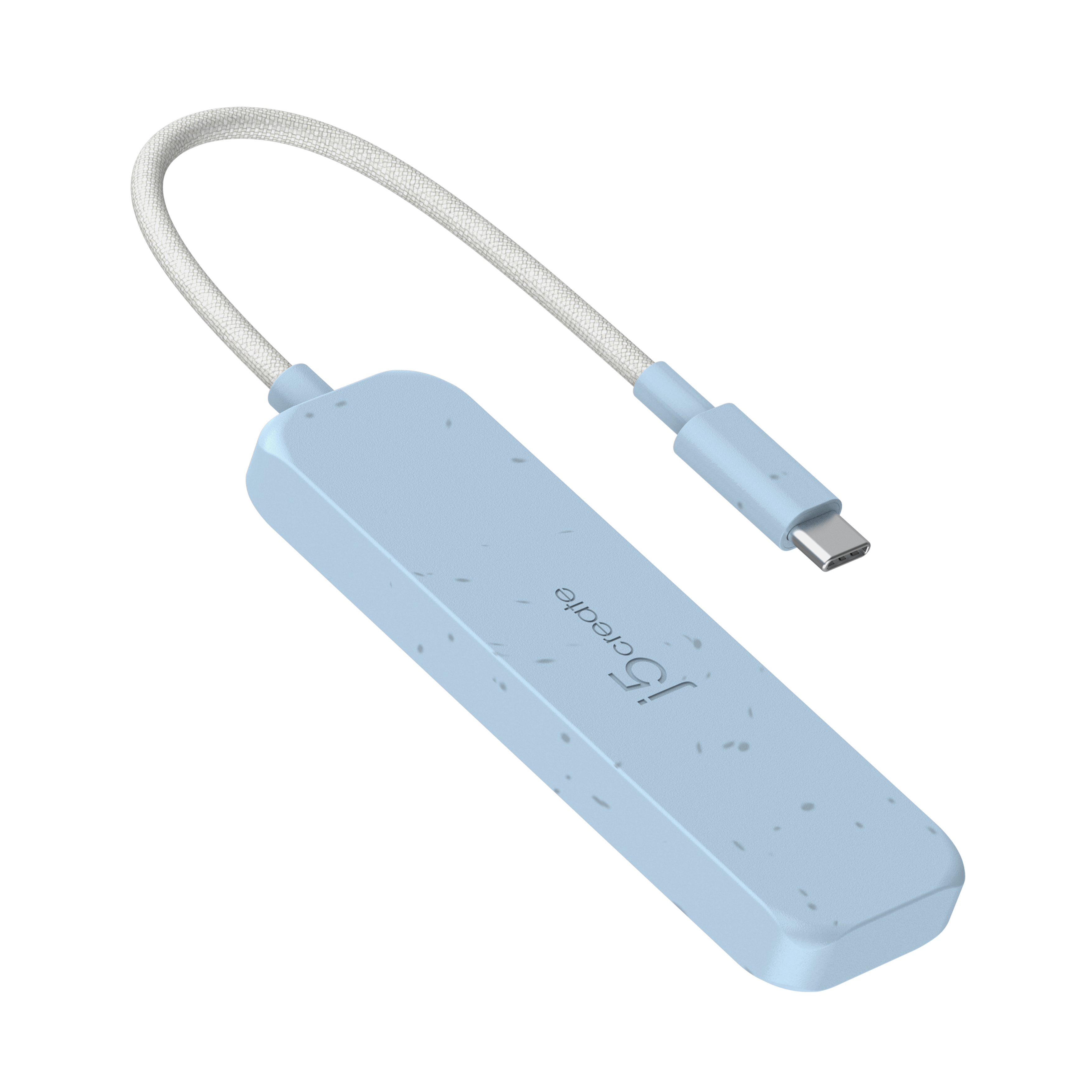 ECO-FRIENDLY USB-C TO 4-PORT TYPE-A GEN 2 HUB
