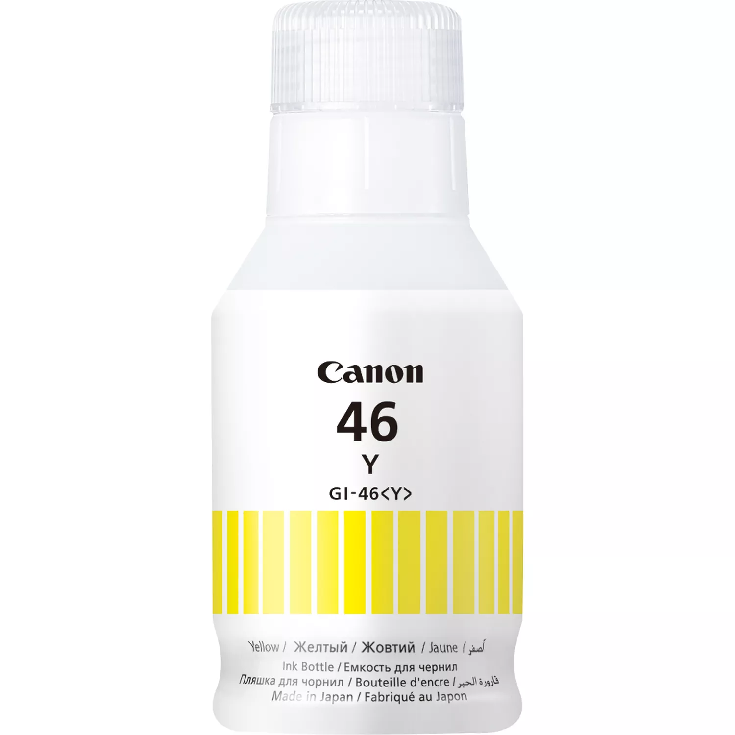 GI-46 Y EMB YELLOW INK BOTTLE .