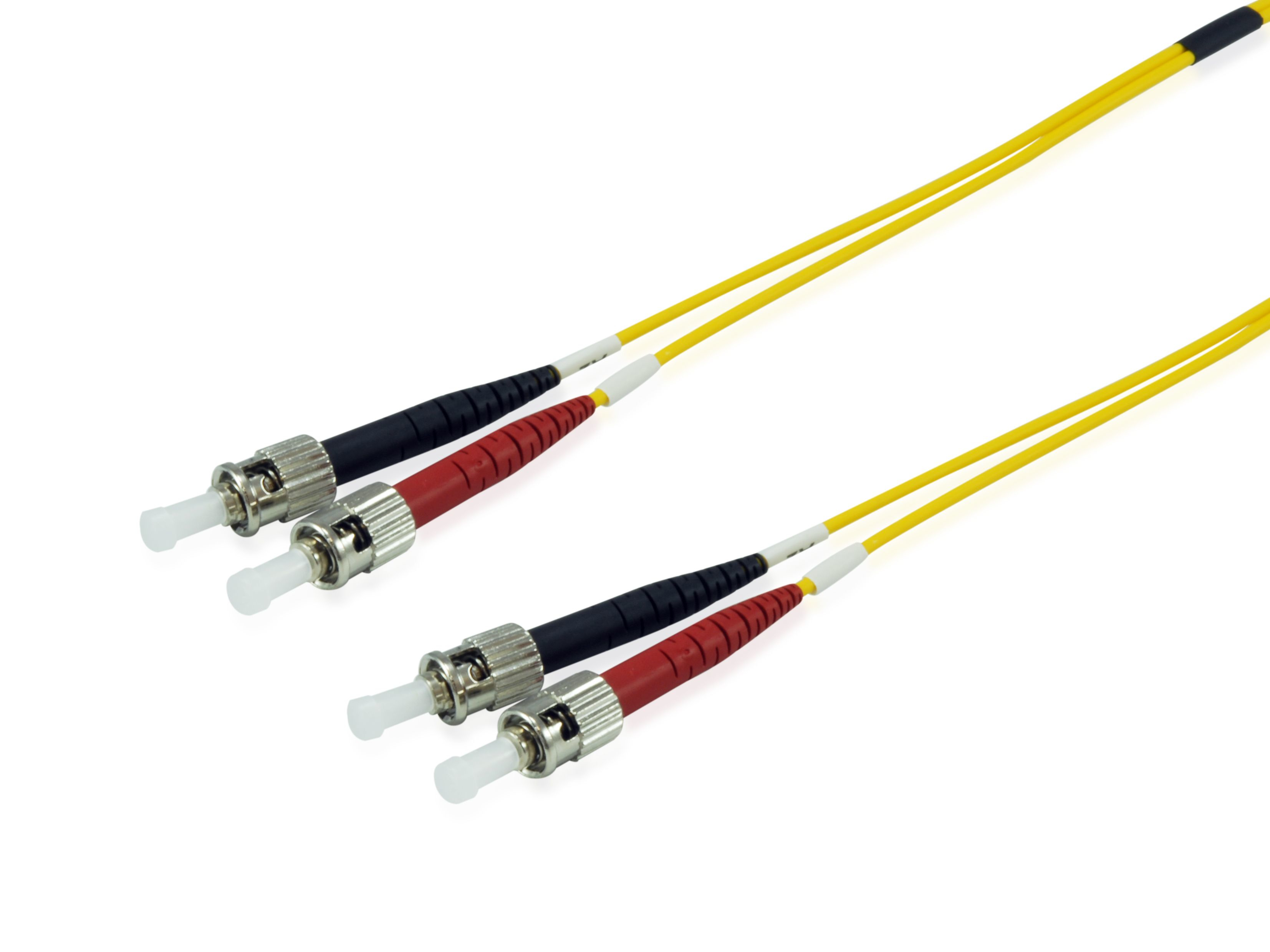 Equip Patchkabel ST->ST 5.00m Singlemode Duplex OS2 gelb Polybeutel