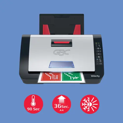 GBC Velocity automatisches Laminiergerät bis DIN A4 + längere Banner