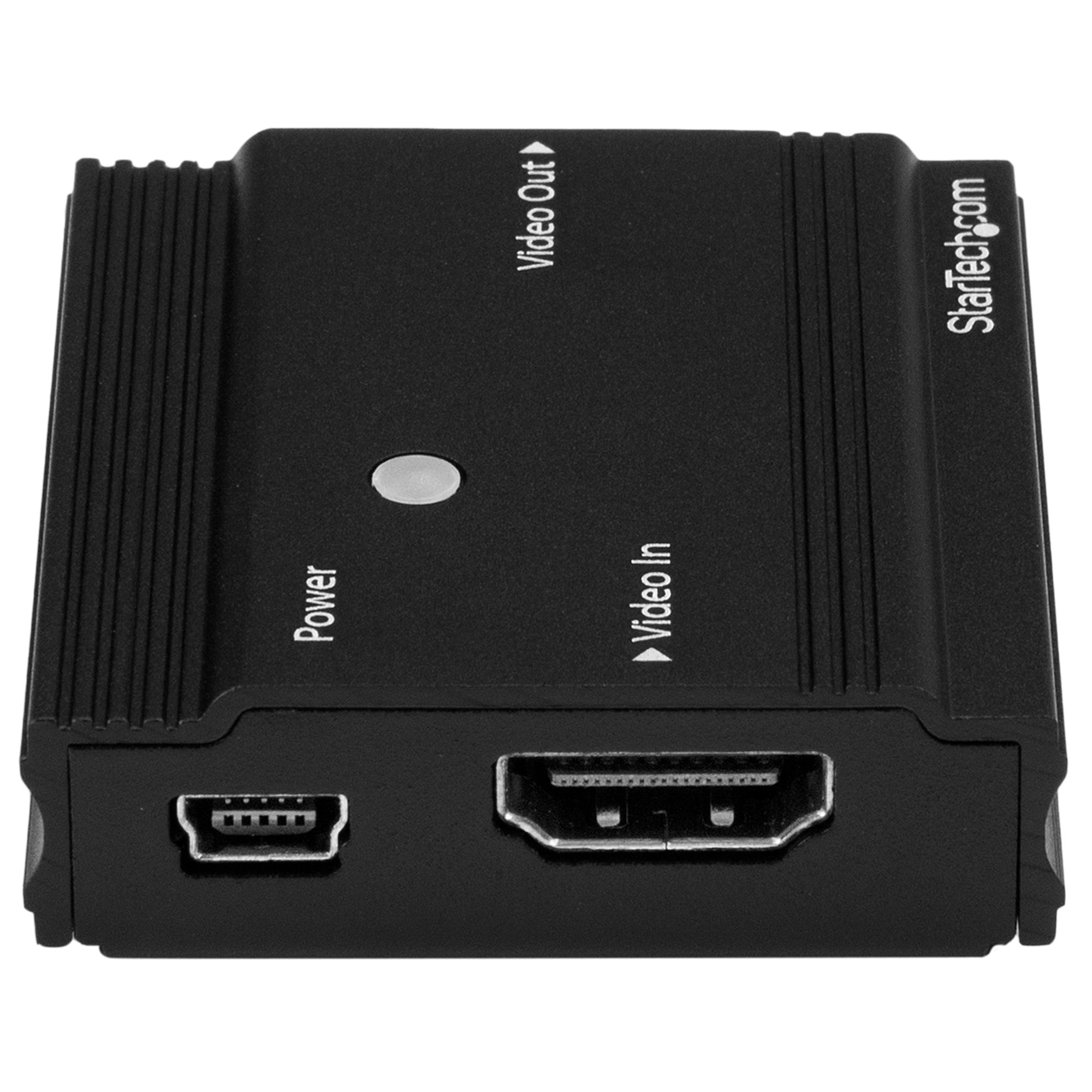 StarTech.com HDMI Extender Signalverstärker 4K 60Hz 35 m Schwarz