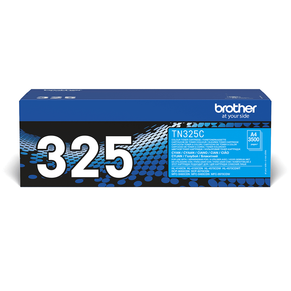 TN-325C TONER CARTRIDGE CYAN F/ HL-4150CDN 4570CDW -4570CDWT